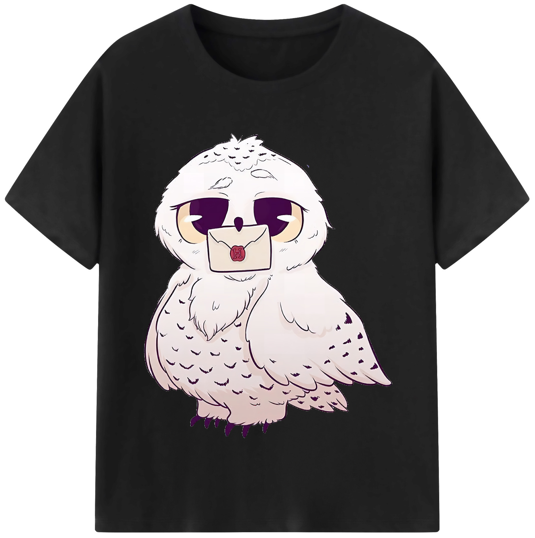 （画像用） Harry Potter ハリー・ポッターシリーズ レディースカジュアルプリントTシャツ（綿100％）