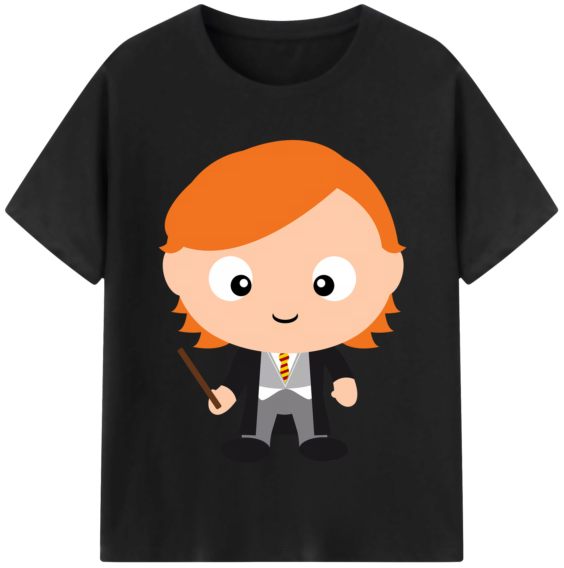 （画像用） Harry Potter ハリー・ポッターシリーズ レディースカジュアルプリントTシャツ（綿100％）