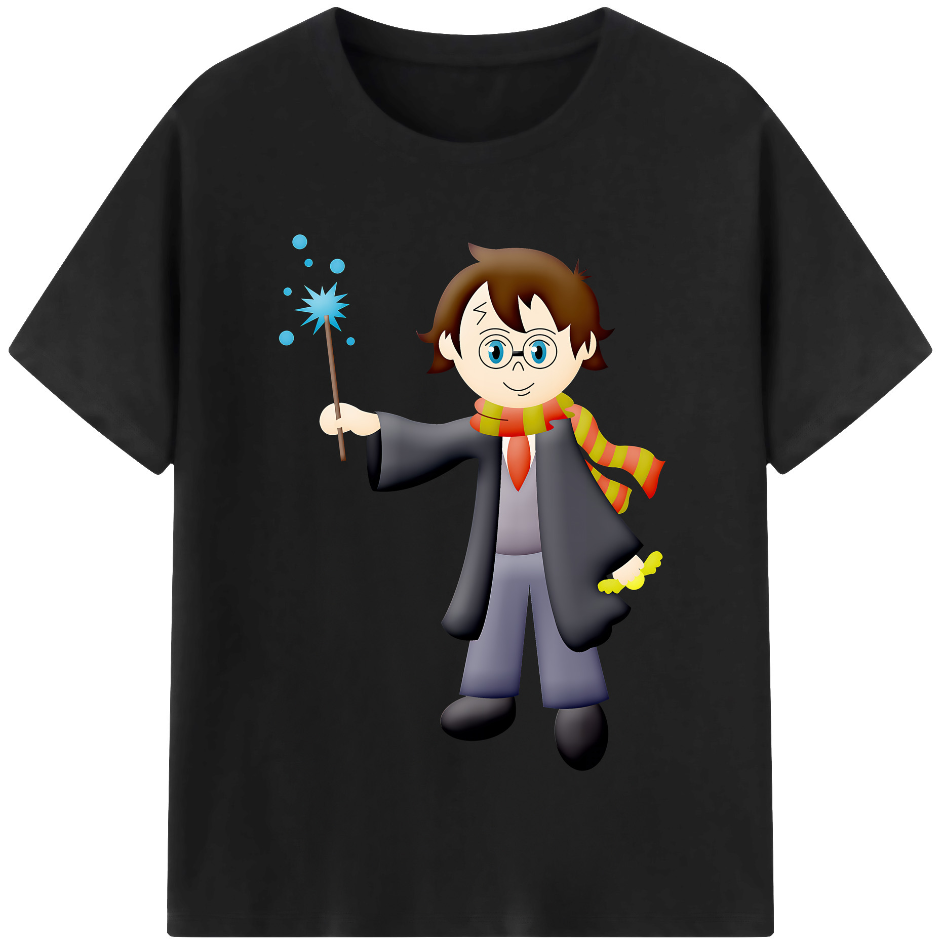 （画像用） Harry Potter ハリー・ポッターシリーズ レディースカジュアルプリントTシャツ（綿100％）