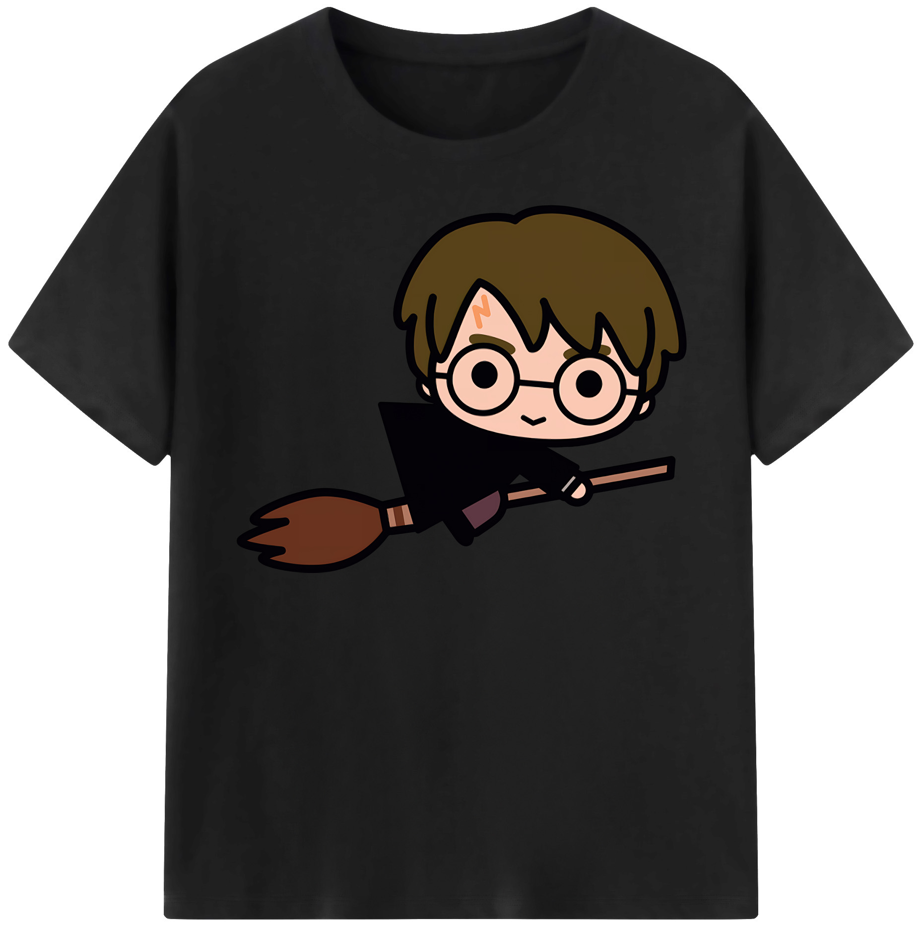 （画像用） Harry Potter ハリー・ポッターシリーズ レディースカジュアルプリントTシャツ（綿100％）