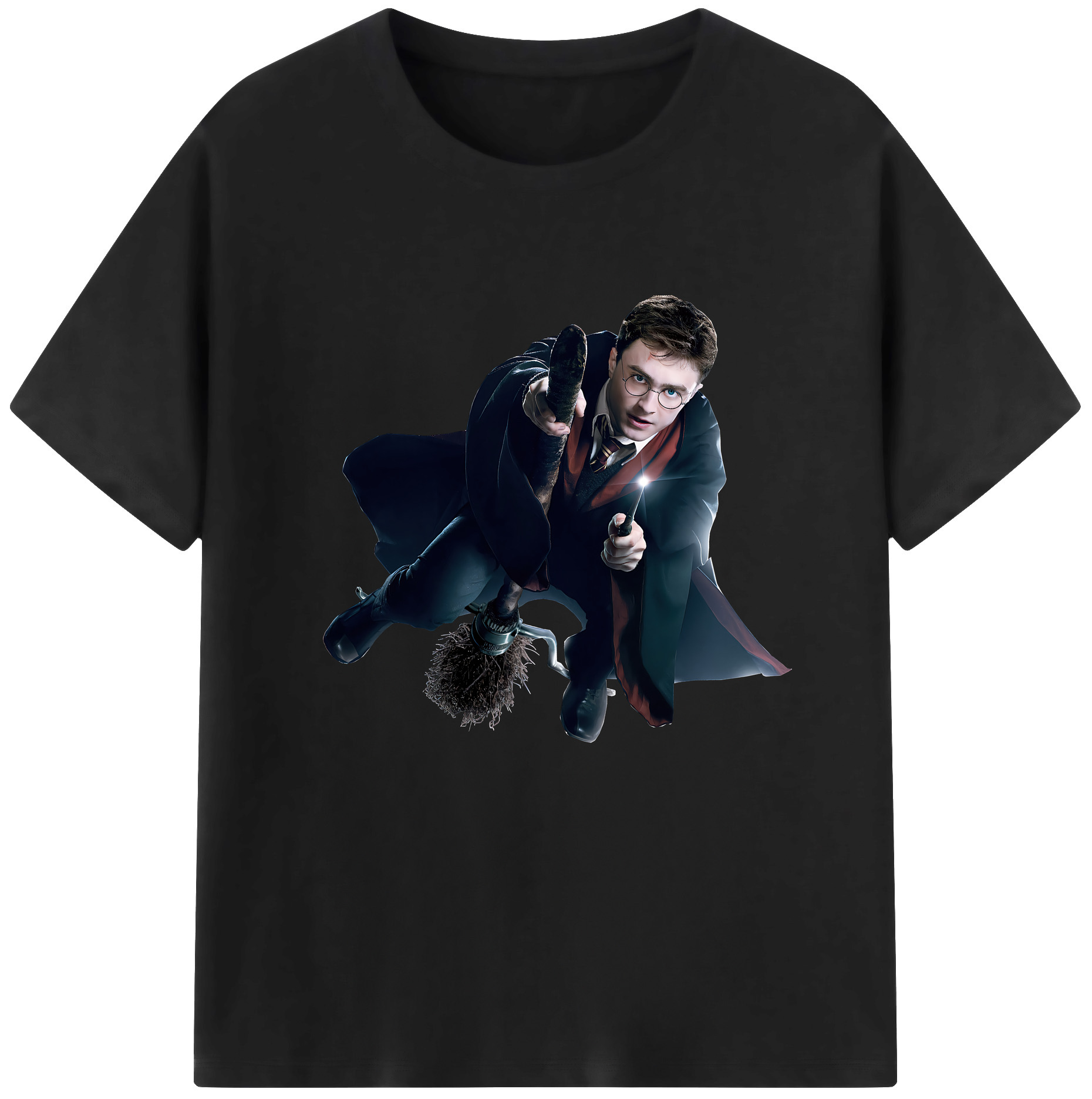 （画像用） Harry Potter ハリー・ポッターシリーズ レディースカジュアルプリントTシャツ（綿100％）