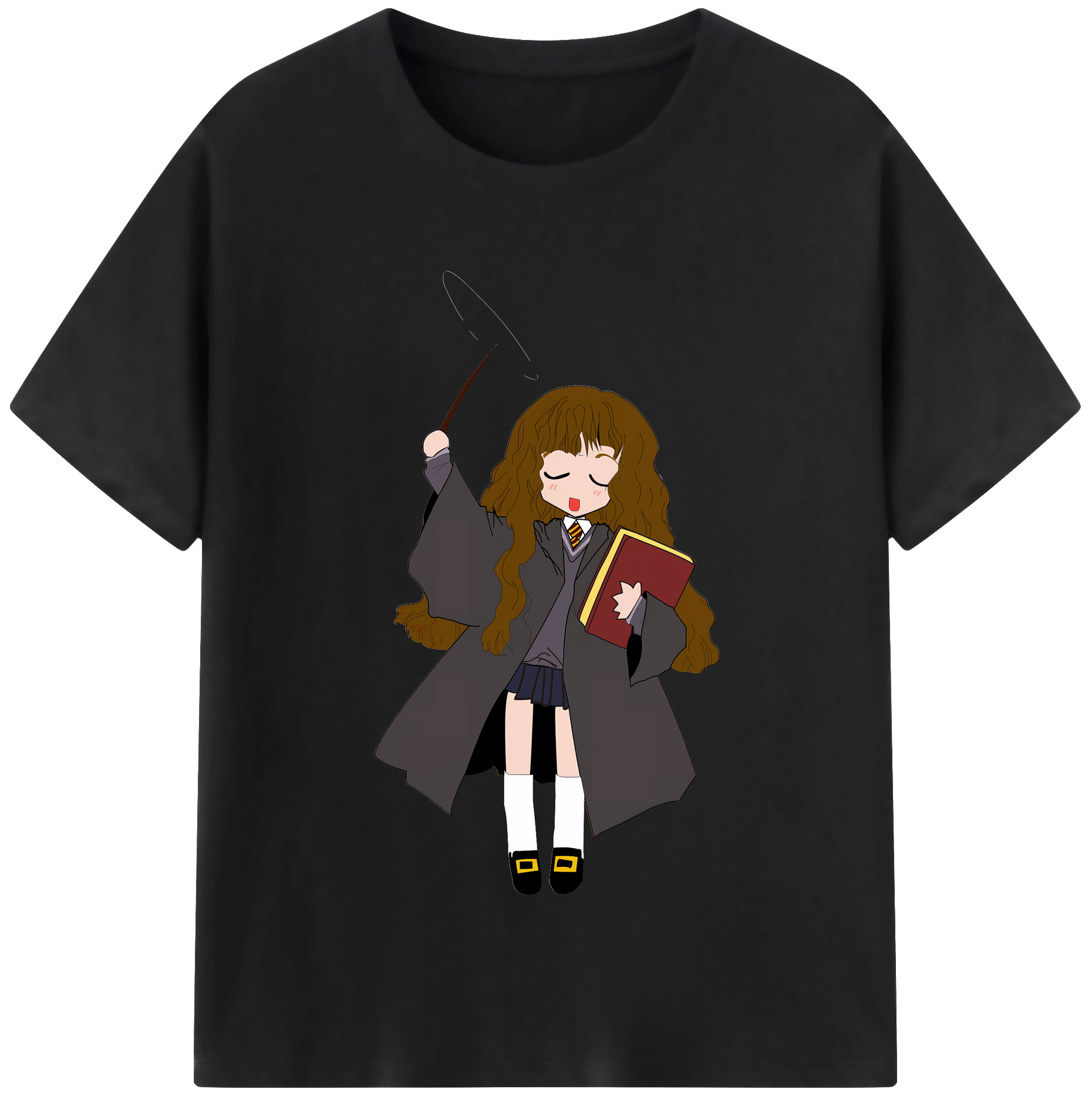 （画像用） Harry Potter ハリー・ポッターシリーズ レディースカジュアルプリントTシャツ（綿100％）