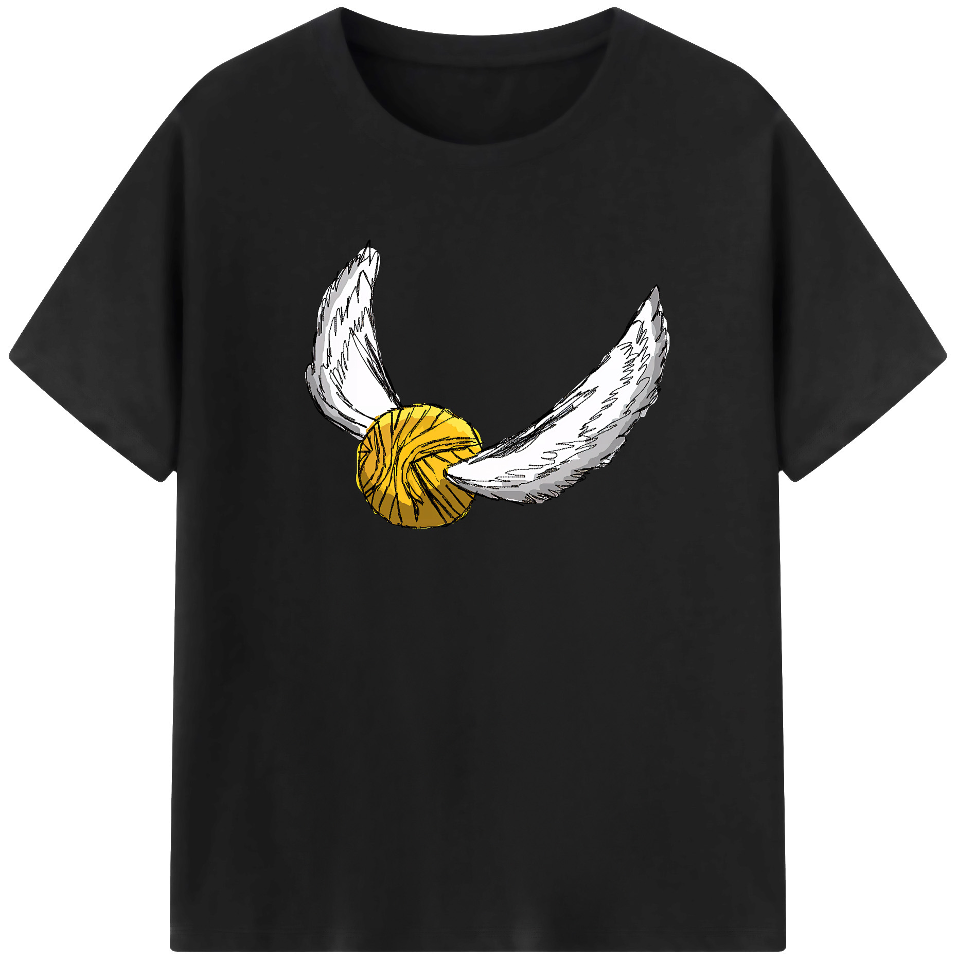 （画像用） Harry Potter ハリー・ポッターシリーズ レディースカジュアルプリントTシャツ（綿100％）