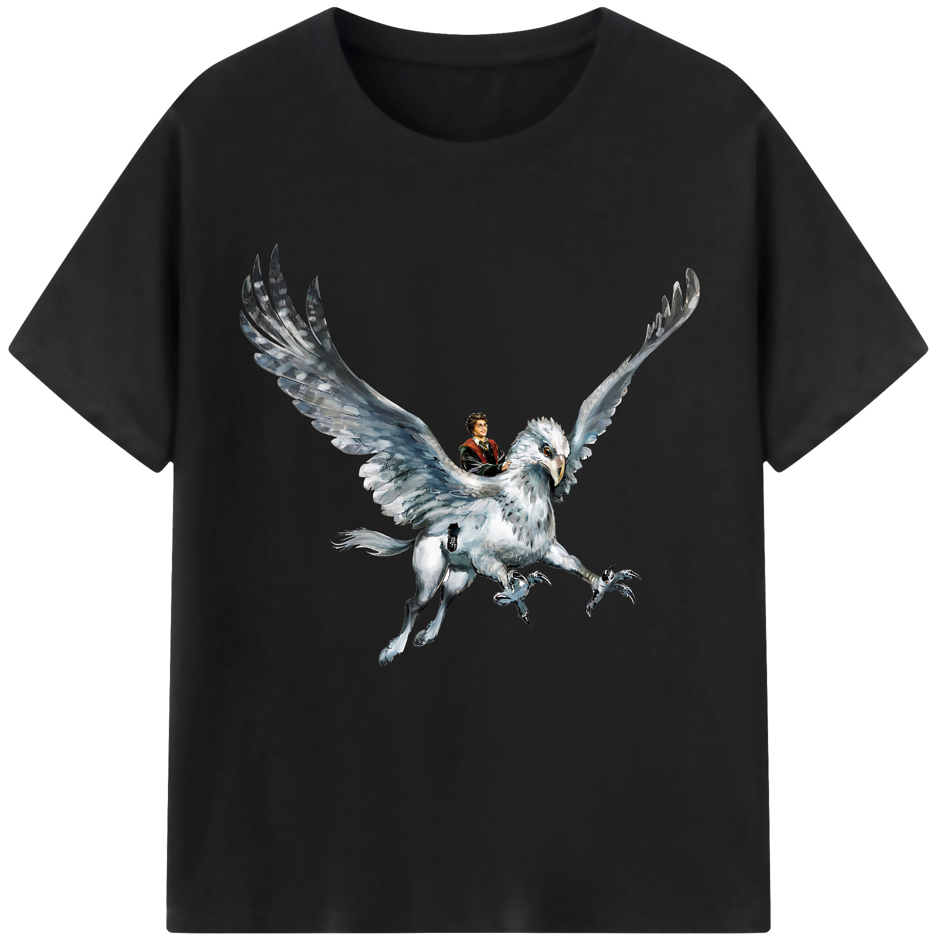 （画像用） Harry Potter ハリー・ポッターシリーズ レディースカジュアルプリントTシャツ（綿100％）