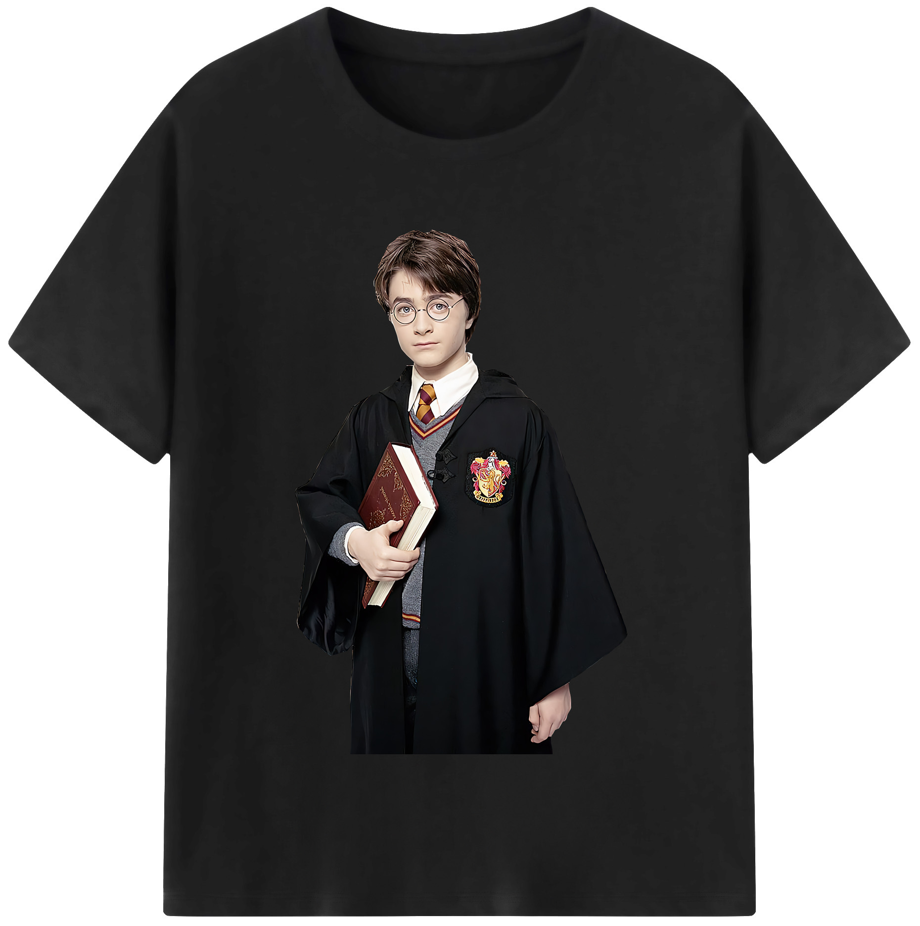 （画像用） Harry Potter ハリー・ポッターシリーズ レディースカジュアルプリントTシャツ（綿100％）