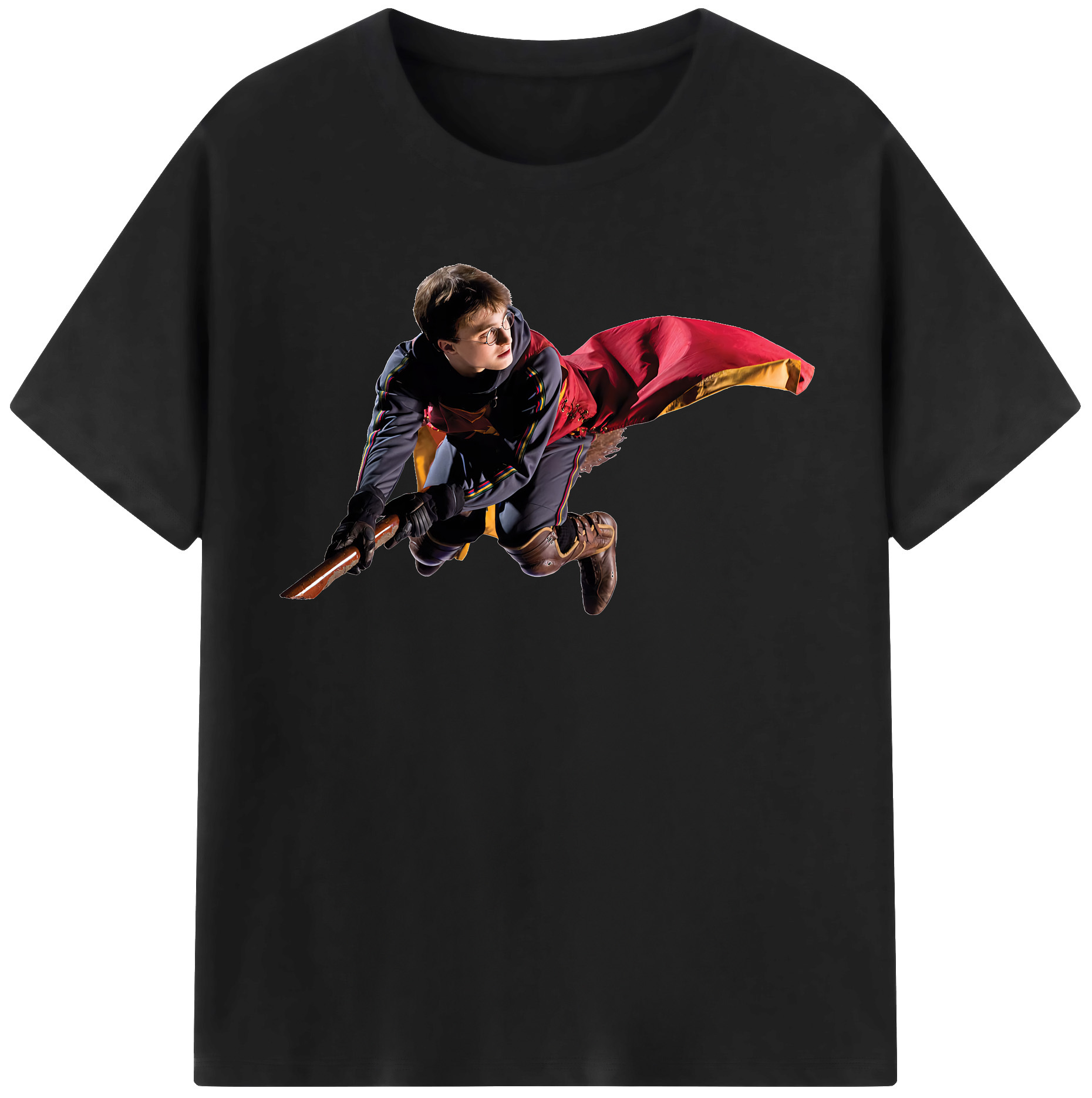 （画像用） Harry Potter ハリー・ポッターシリーズ レディースカジュアルプリントTシャツ（綿100％）