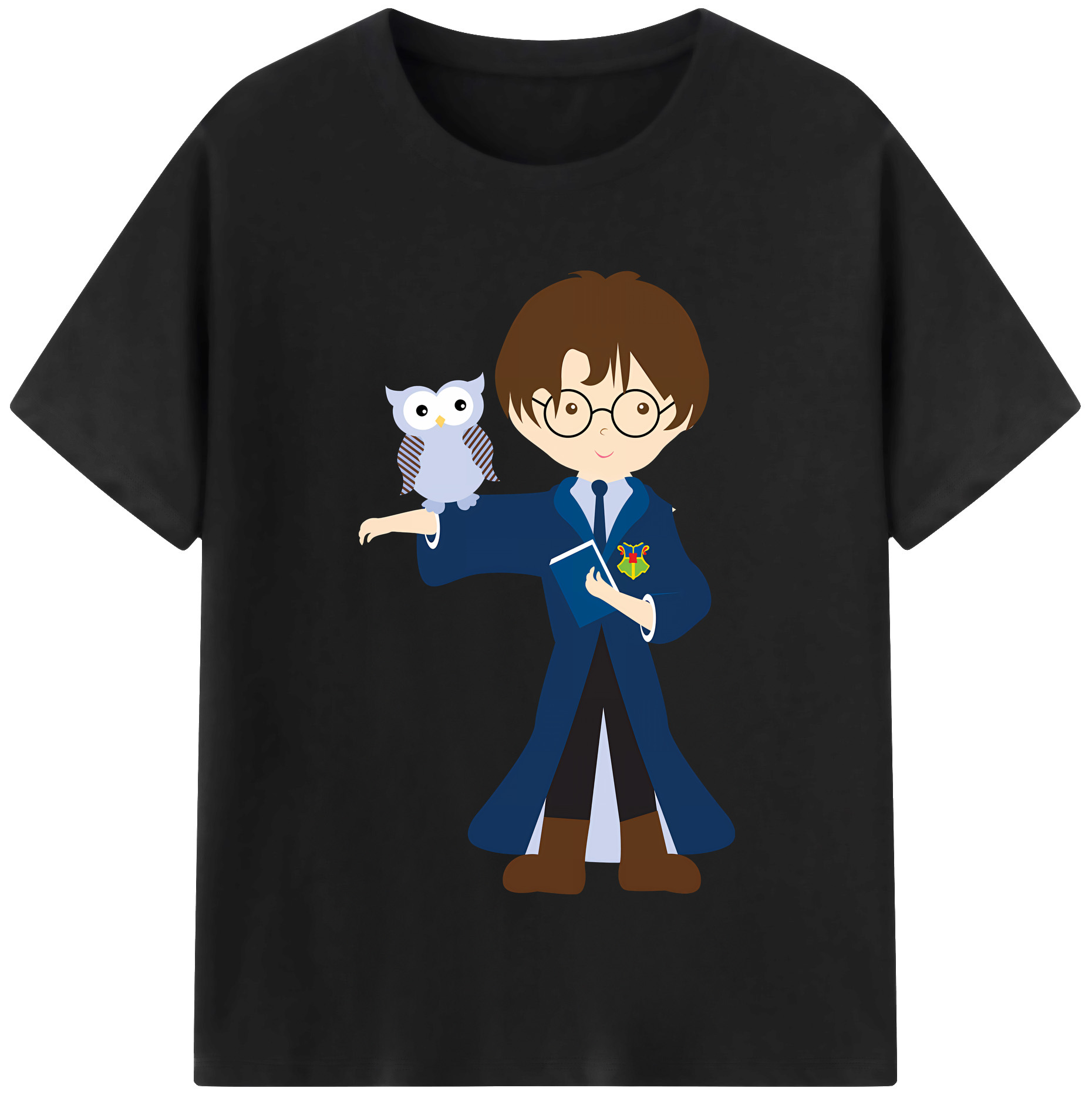 （画像用） Harry Potter ハリー・ポッターシリーズ レディースカジュアルプリントTシャツ（綿100％）