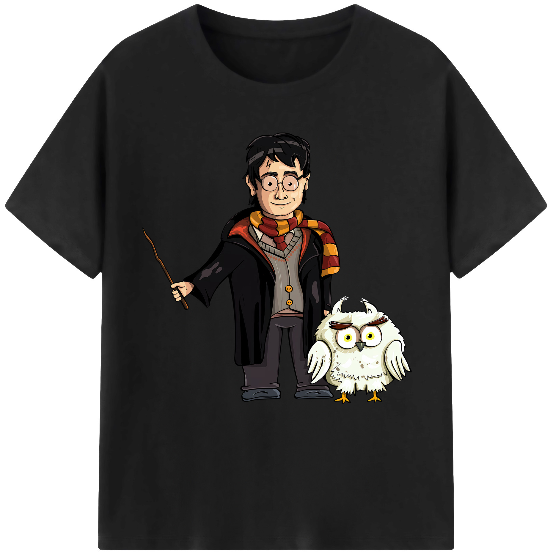 （画像用） Harry Potter ハリー・ポッターシリーズ レディースカジュアルプリントTシャツ（綿100％）