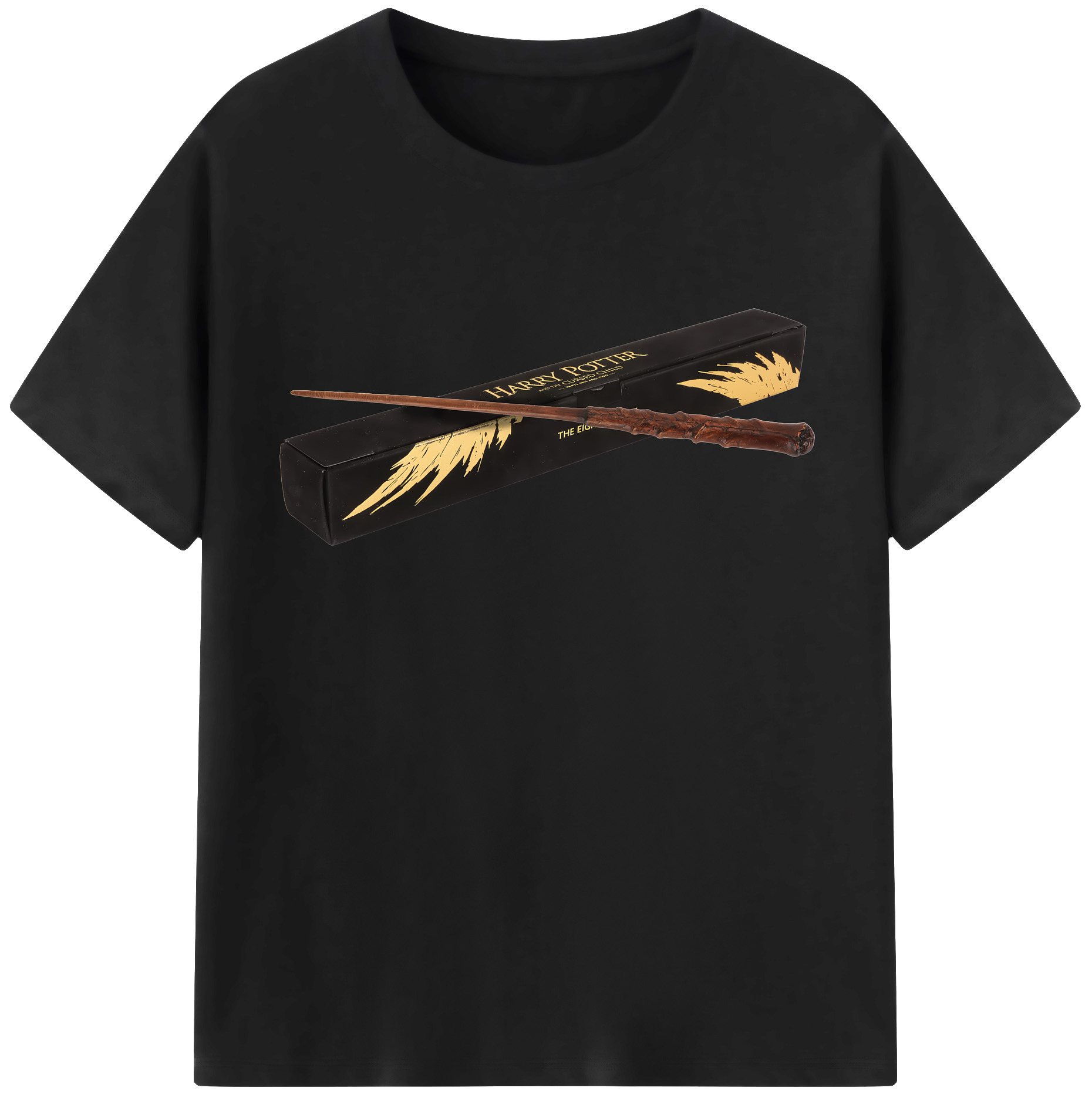 （画像用） Harry Potter ハリー・ポッターシリーズ レディースカジュアルプリントTシャツ（綿100％）