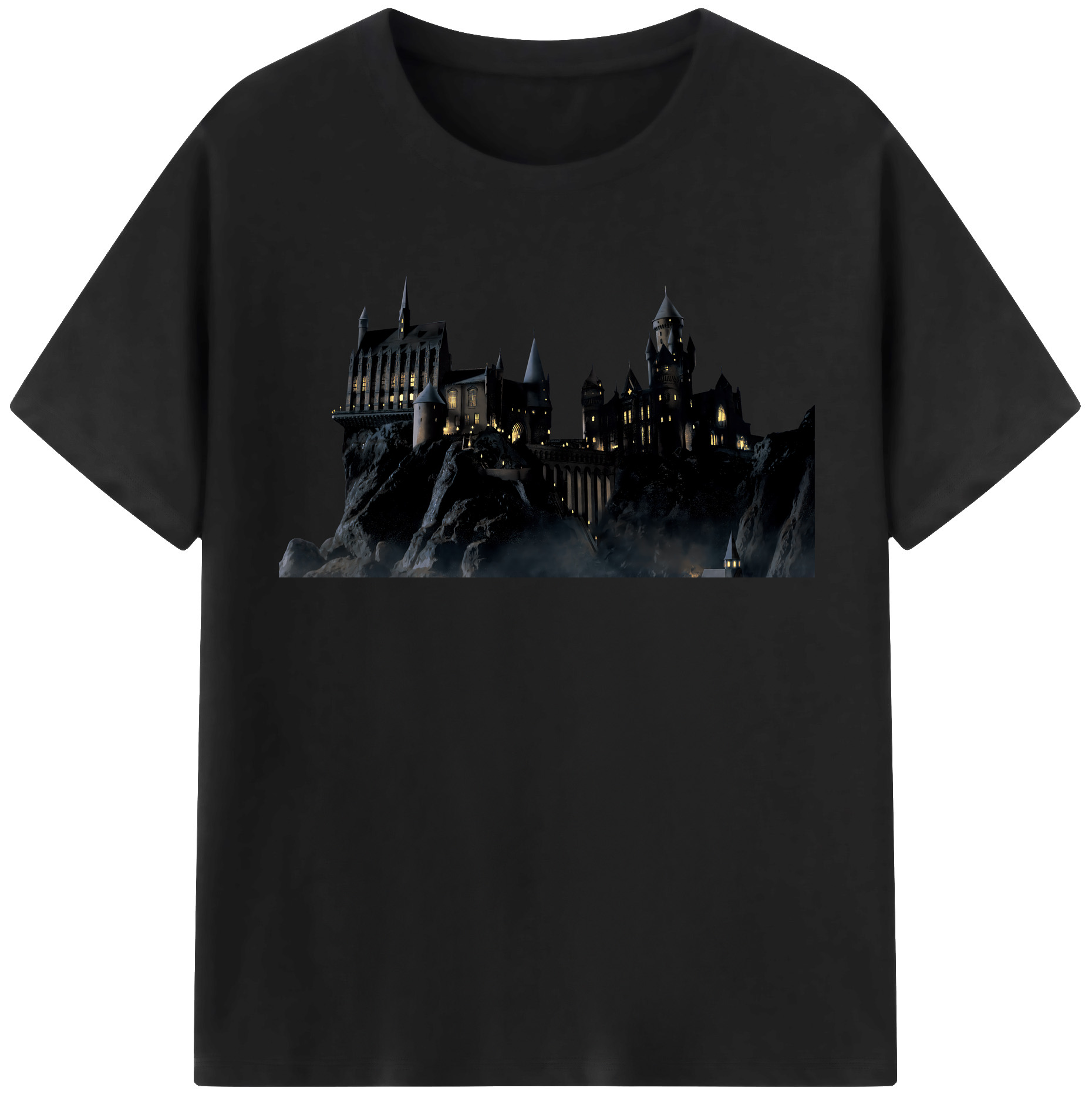 （画像用） Harry Potter ハリー・ポッターシリーズ レディースカジュアルプリントTシャツ（綿100％）