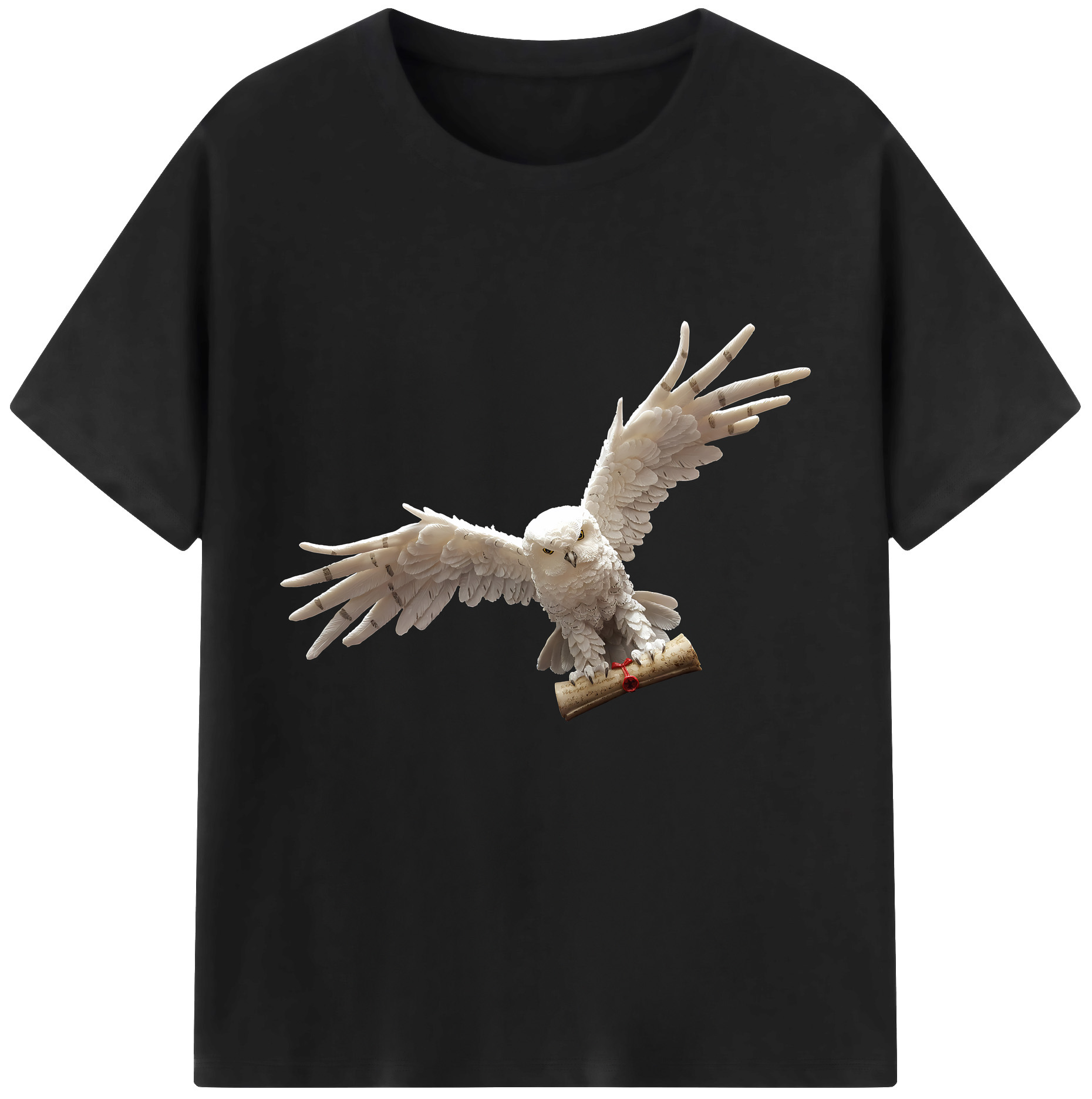 （画像用） Harry Potter ハリー・ポッターシリーズ レディースカジュアルプリントTシャツ（綿100％）