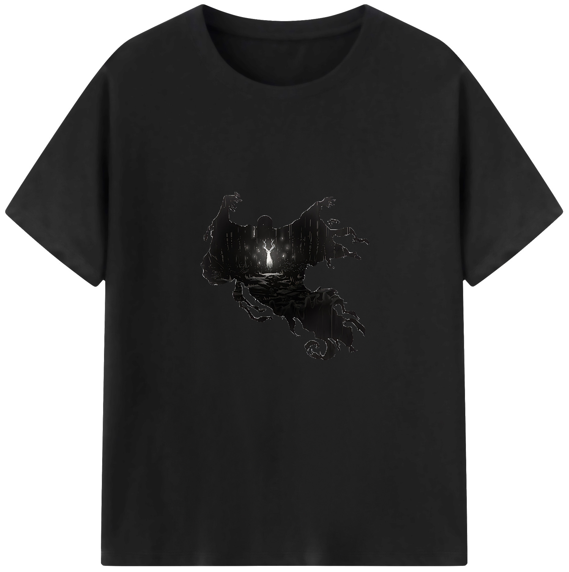 （画像用） Harry Potter ハリー・ポッターシリーズ レディースカジュアルプリントTシャツ（綿100％）