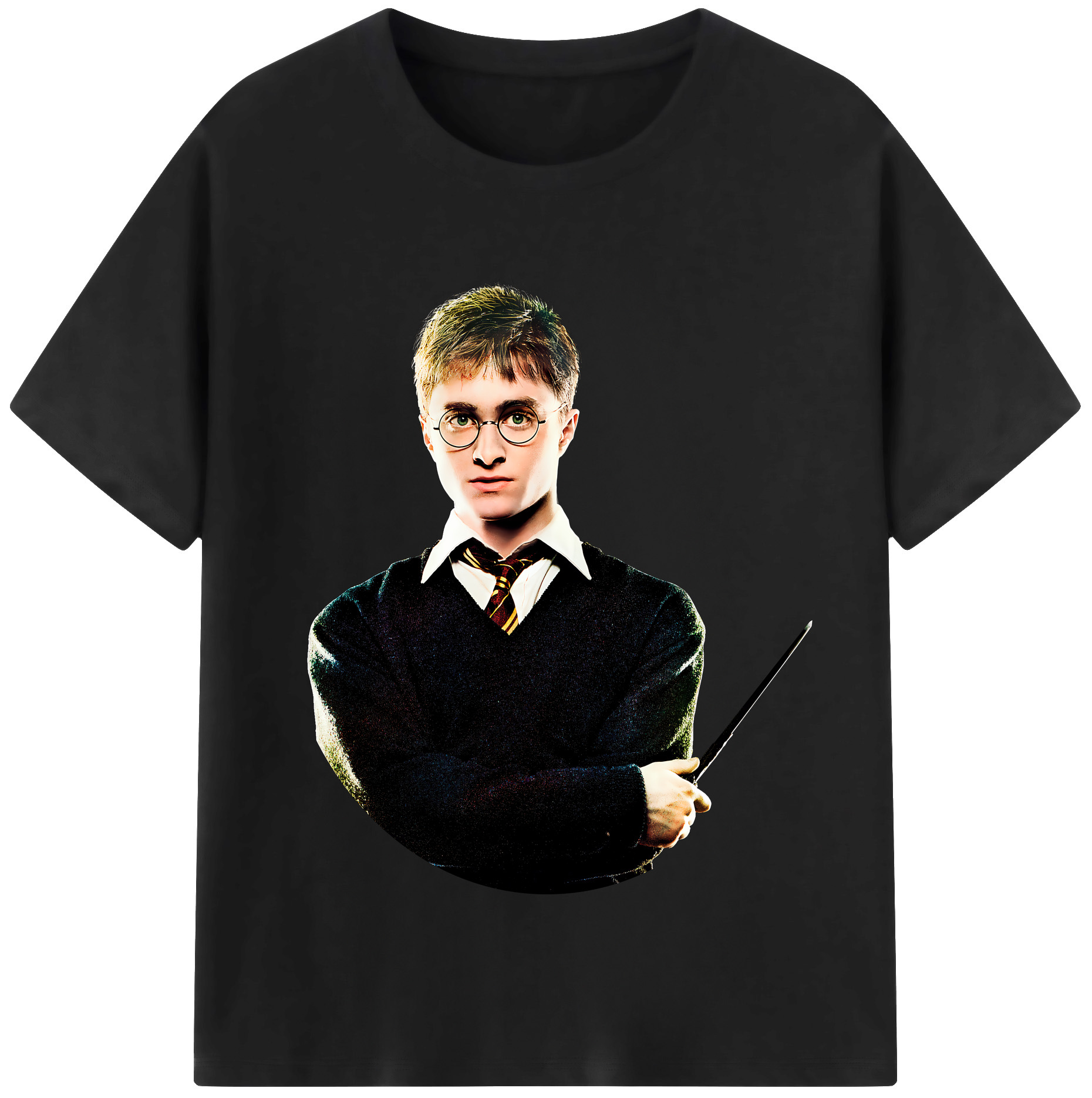 （画像用） Harry Potter ハリー・ポッターシリーズ レディースカジュアルプリントTシャツ（綿100％）