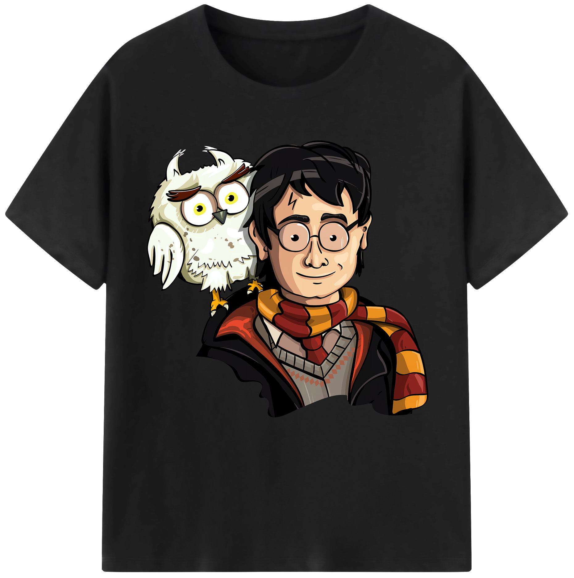 （画像用） Harry Potter ハリー・ポッターシリーズ レディースカジュアルプリントTシャツ（綿100％）