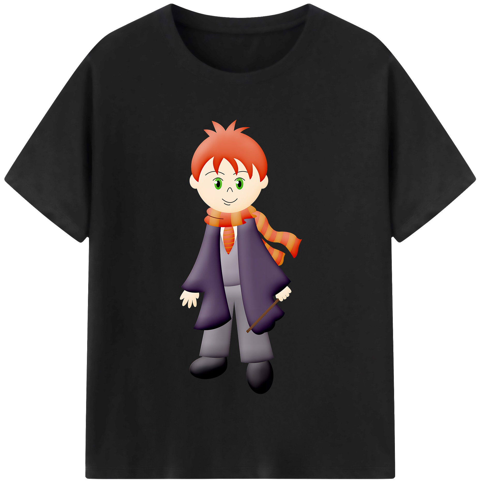 （画像用） Harry Potter ハリー・ポッターシリーズ レディースカジュアルプリントTシャツ（綿100％）
