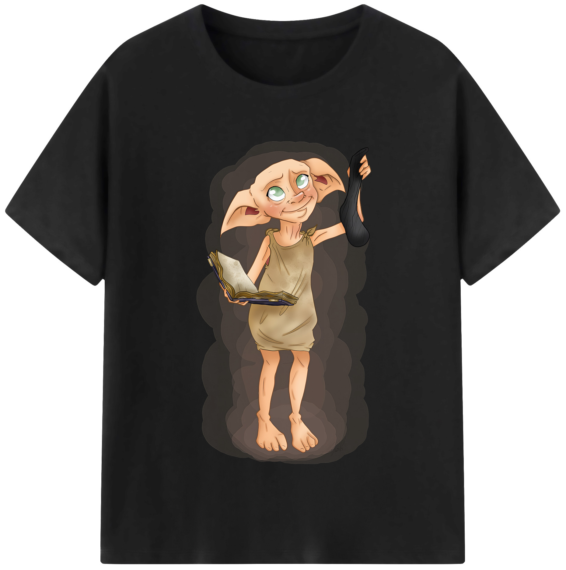 （画像用） Harry Potter ハリー・ポッターシリーズ レディースカジュアルプリントTシャツ（綿100％）
