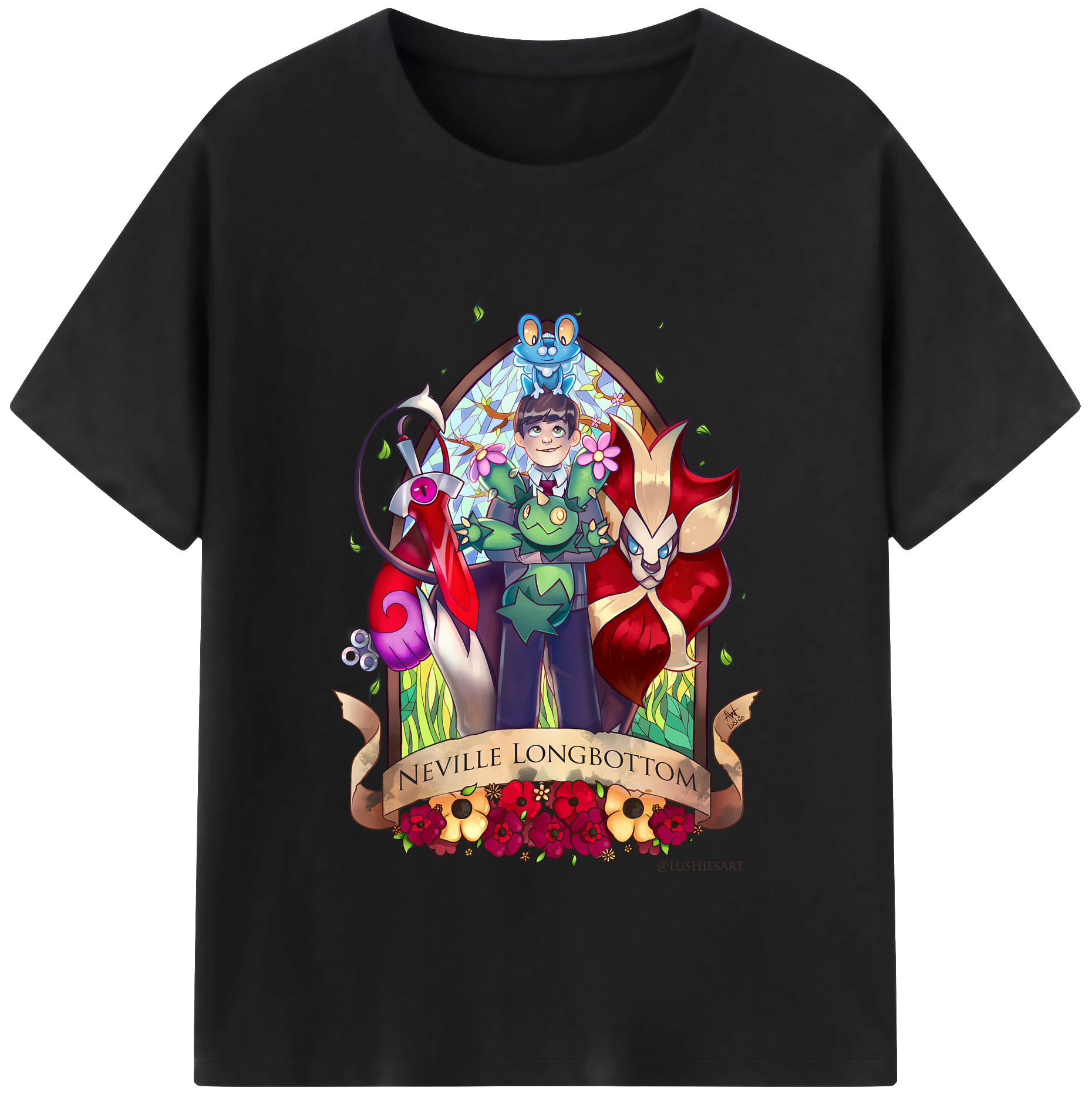 （画像用） Harry Potter ハリー・ポッターシリーズ レディースカジュアルプリントTシャツ（綿100％）