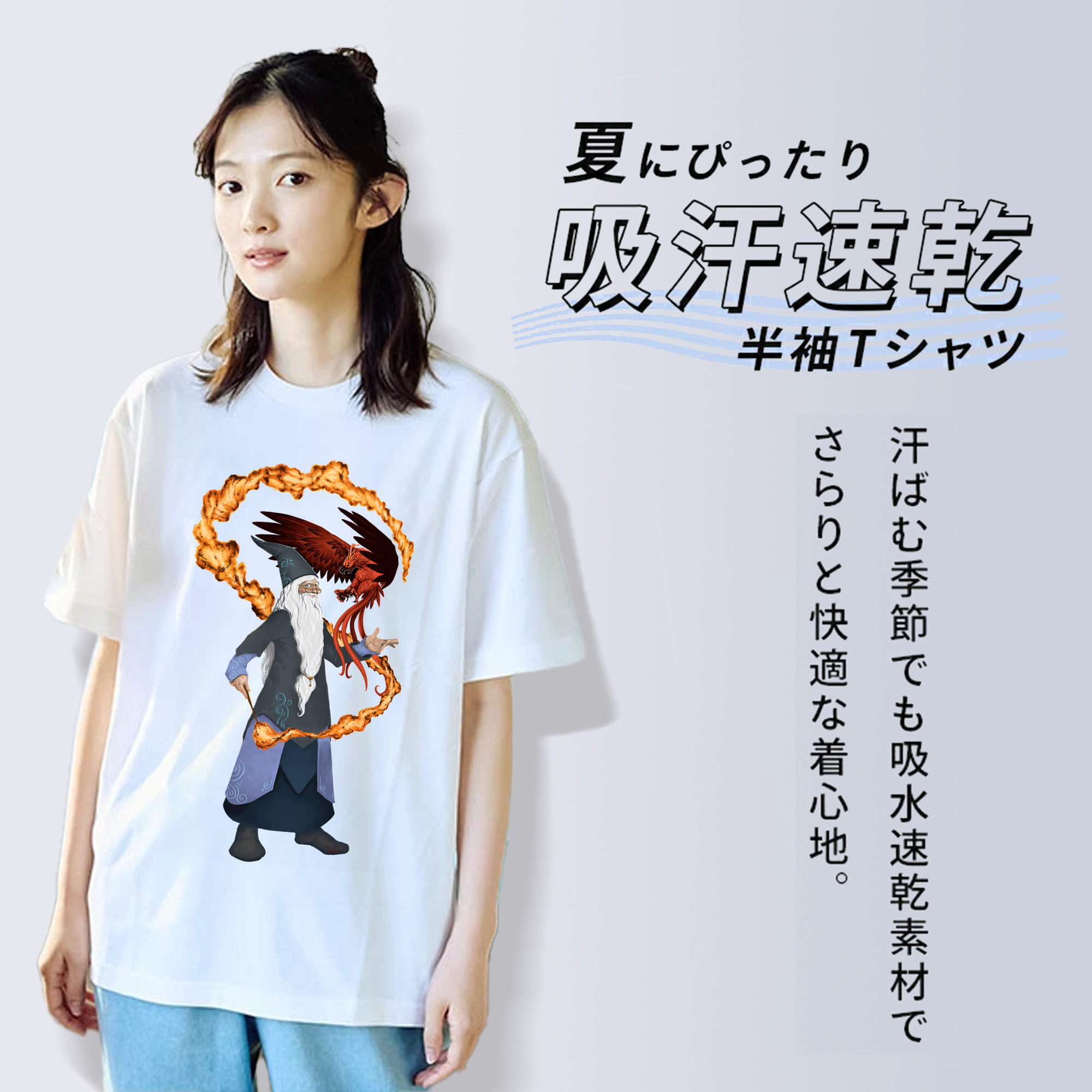 Harry Potter ハリー・ポッターシリーズ レディースカジュアルプリントTシャツ（綿100％）