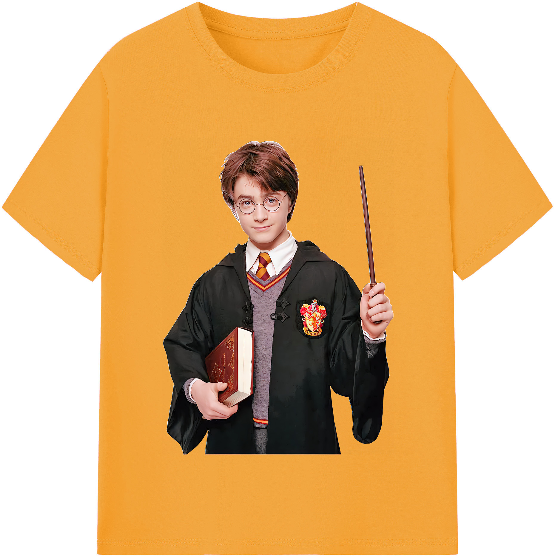 （画像用） Harry Potter ハリー・ポッターシリーズ レディースカジュアルプリントTシャツ（綿100％）