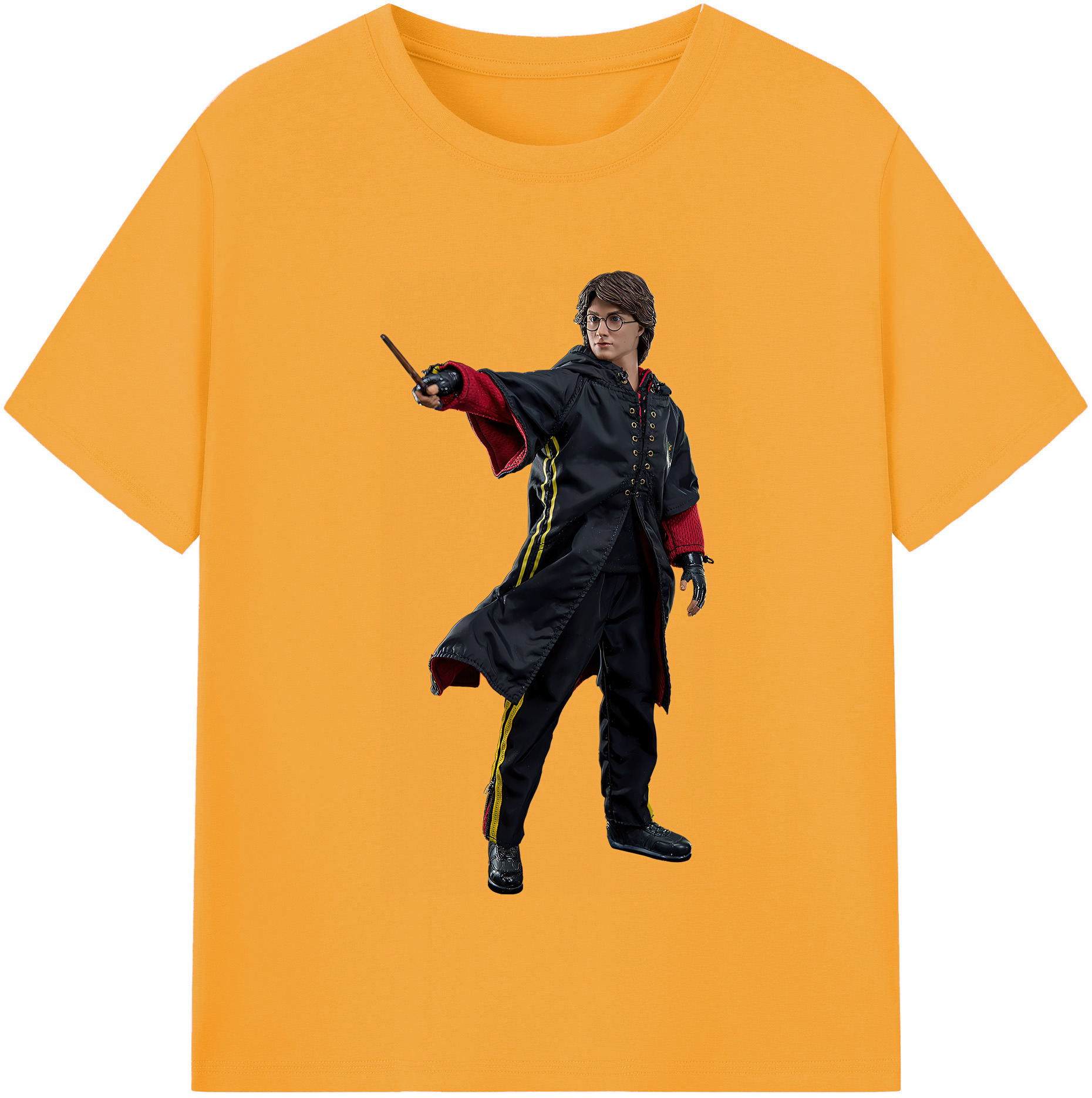 （画像用） Harry Potter ハリー・ポッターシリーズ レディースカジュアルプリントTシャツ（綿100％）