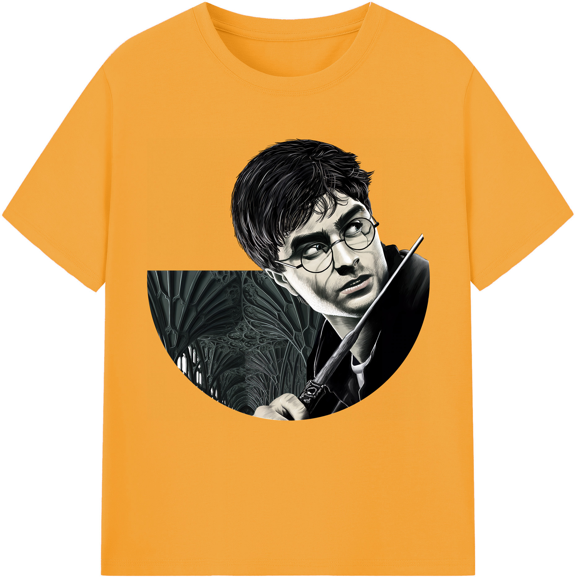（画像用） Harry Potter ハリー・ポッターシリーズ レディースカジュアルプリントTシャツ（綿100％）