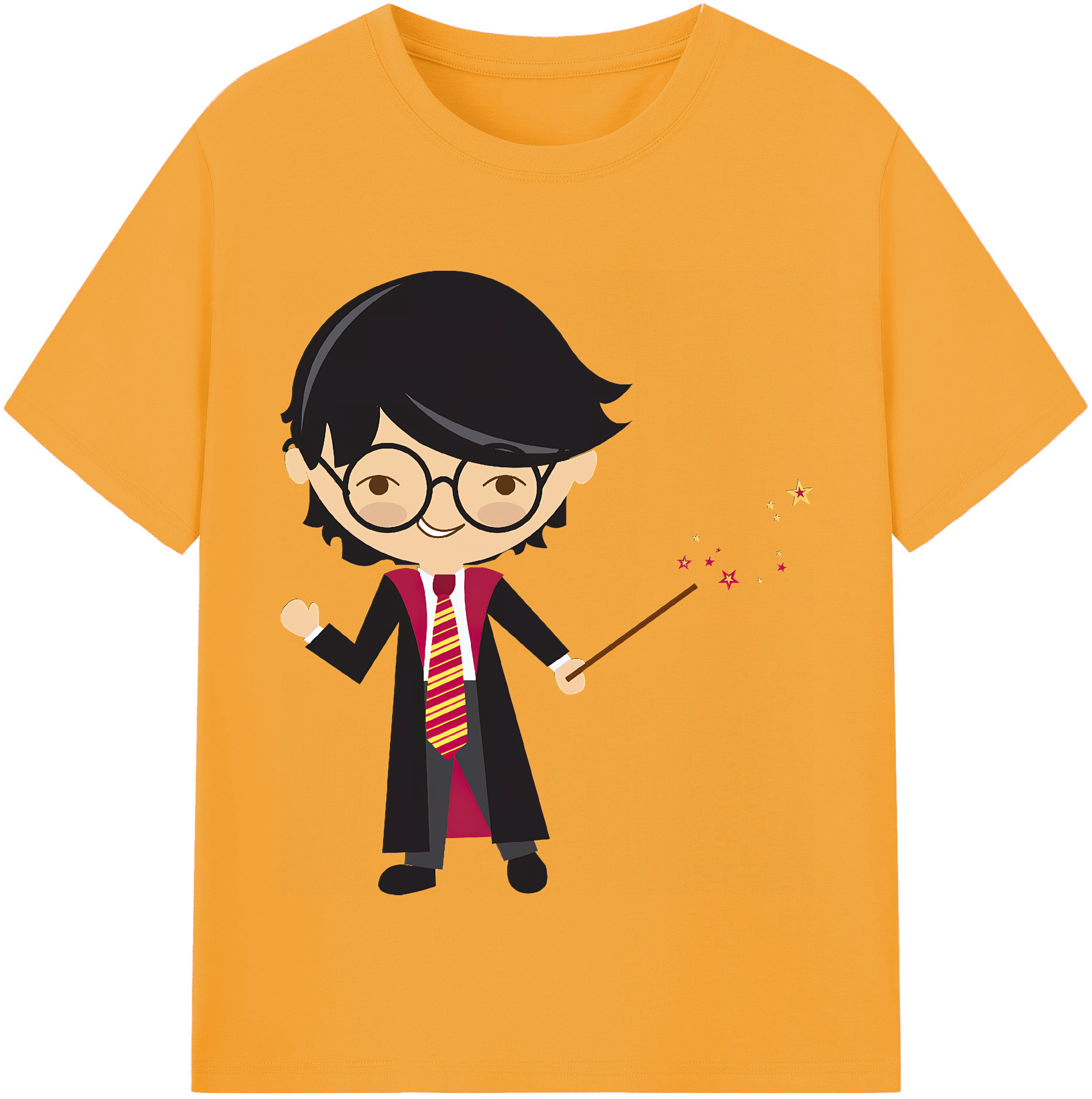 （画像用） Harry Potter ハリー・ポッターシリーズ レディースカジュアルプリントTシャツ（綿100％）
