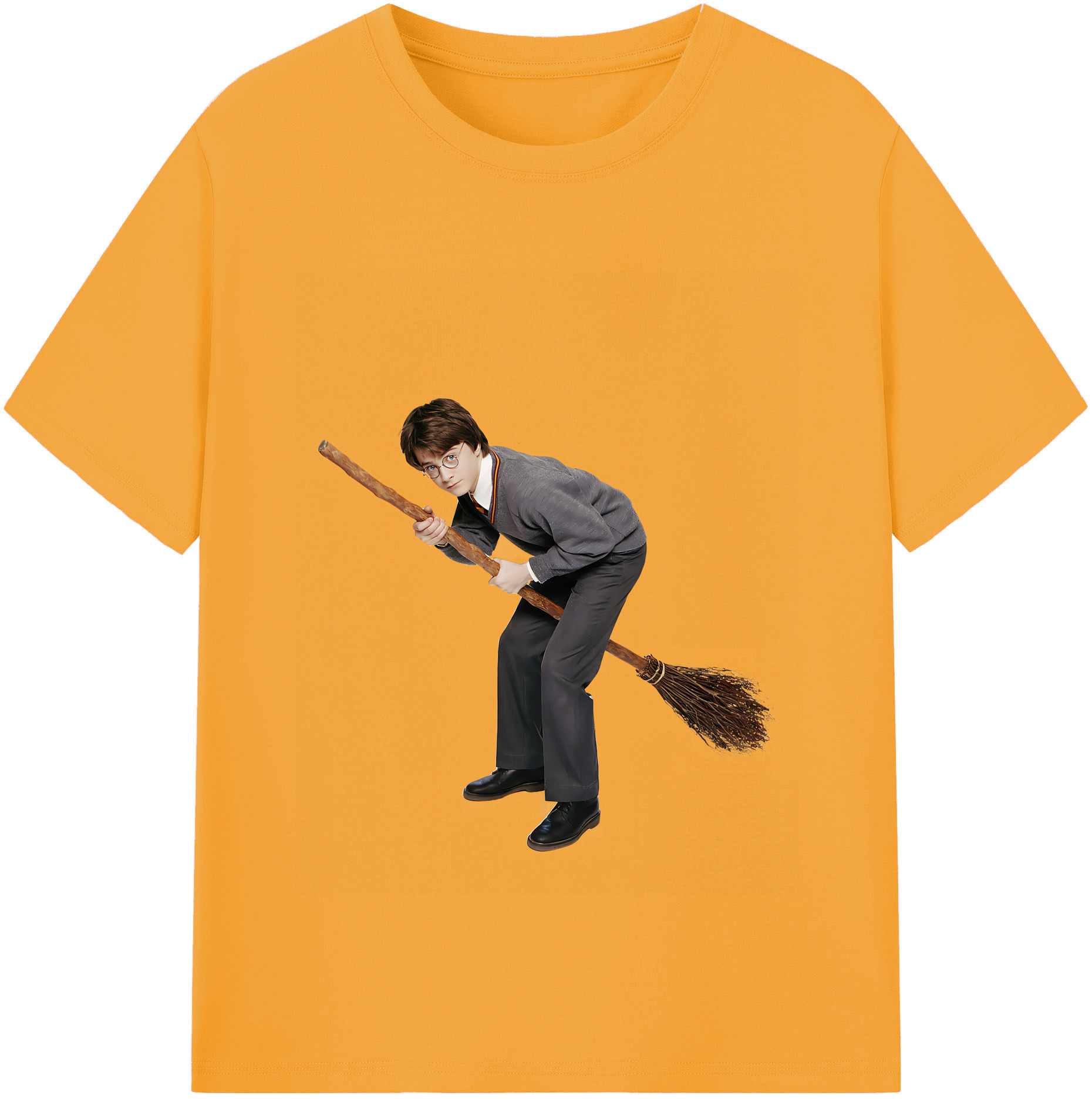 （画像用） Harry Potter ハリー・ポッターシリーズ レディースカジュアルプリントTシャツ（綿100％）