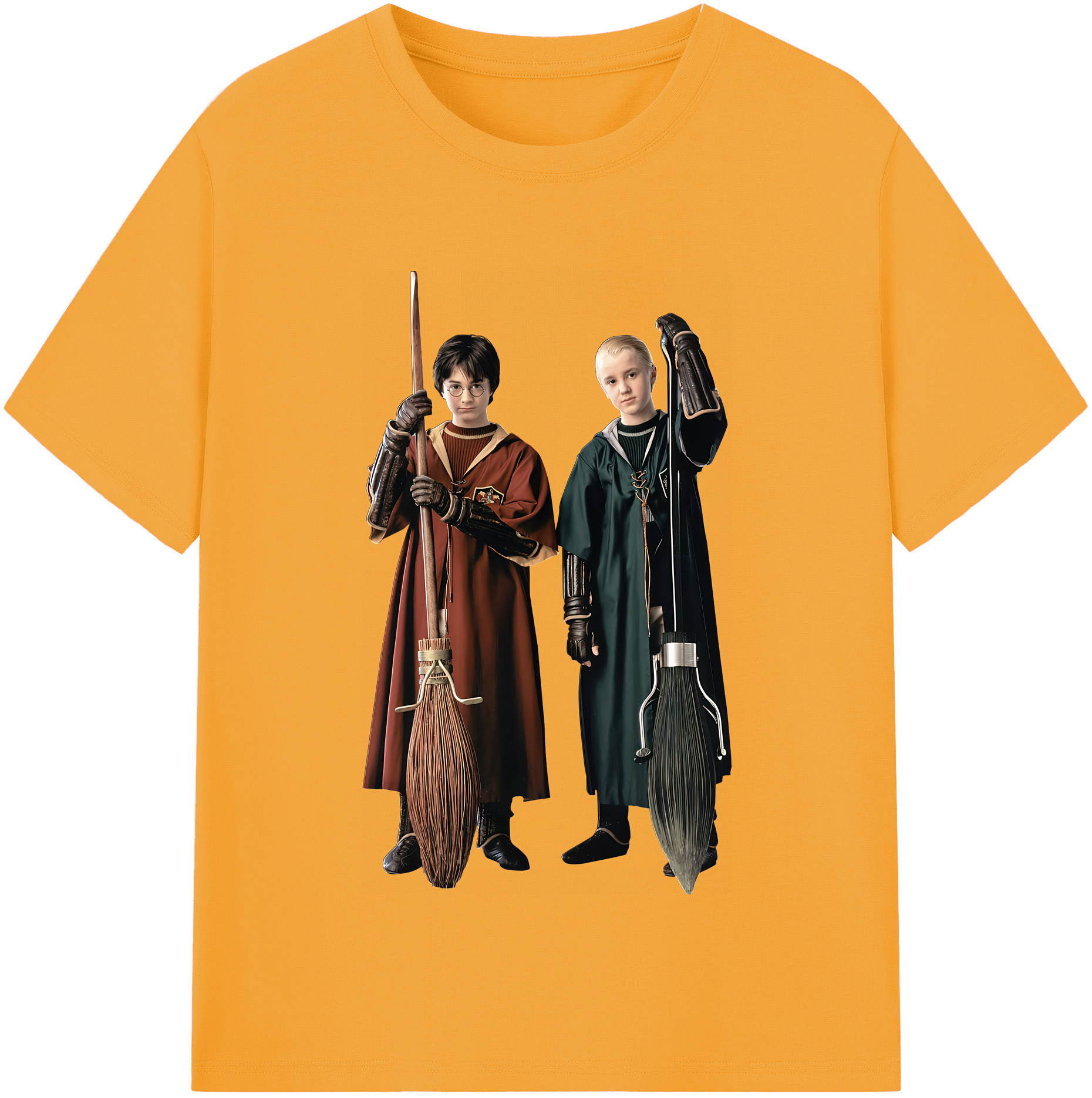 （画像用） Harry Potter ハリー・ポッターシリーズ レディースカジュアルプリントTシャツ（綿100％）