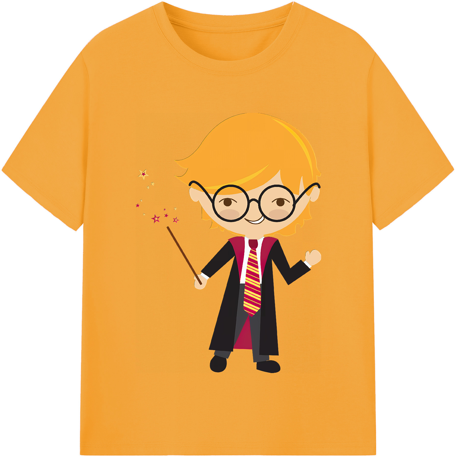 （画像用） Harry Potter ハリー・ポッターシリーズ レディースカジュアルプリントTシャツ（綿100％）