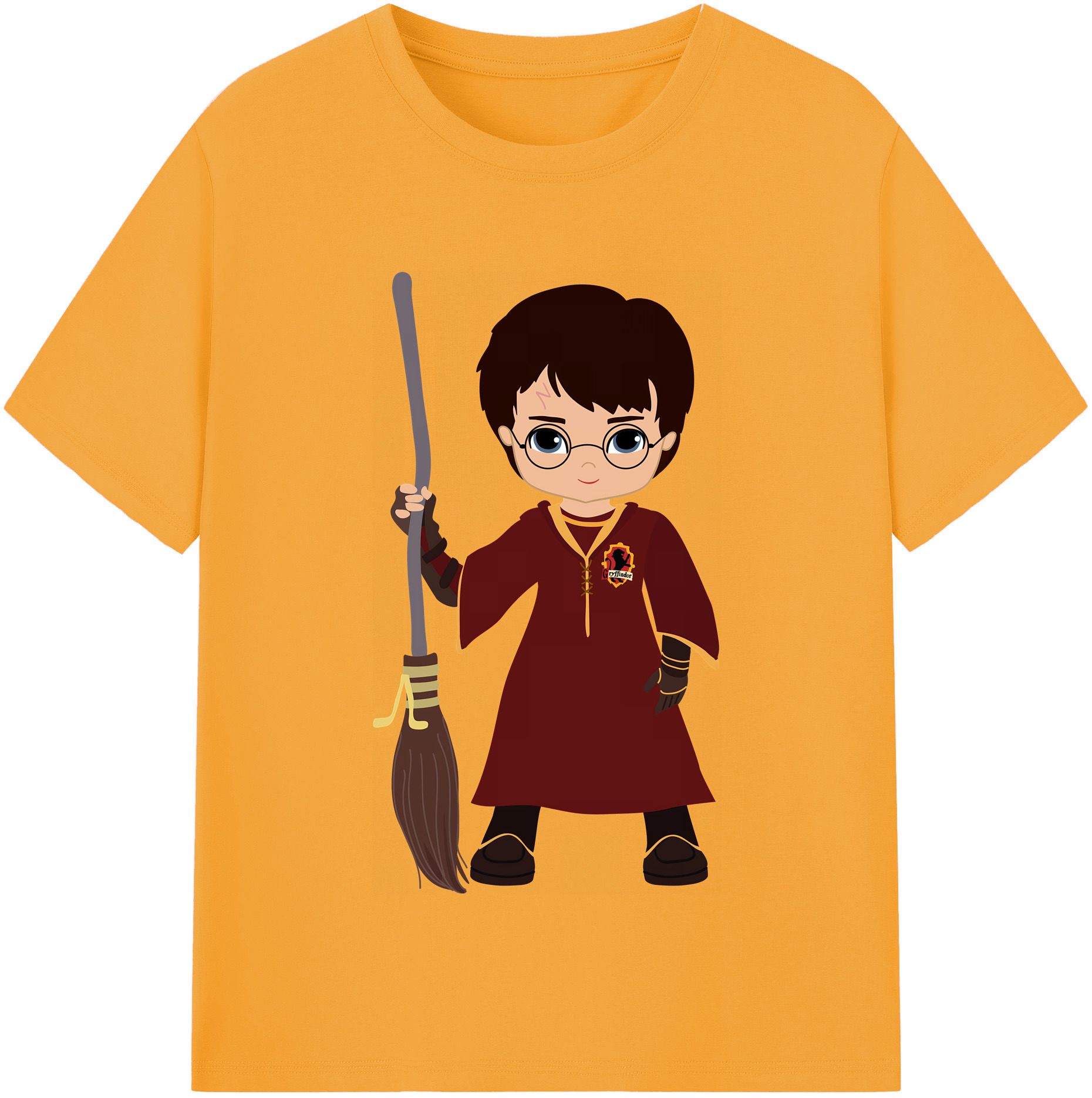 （画像用） Harry Potter ハリー・ポッターシリーズ レディースカジュアルプリントTシャツ（綿100％）