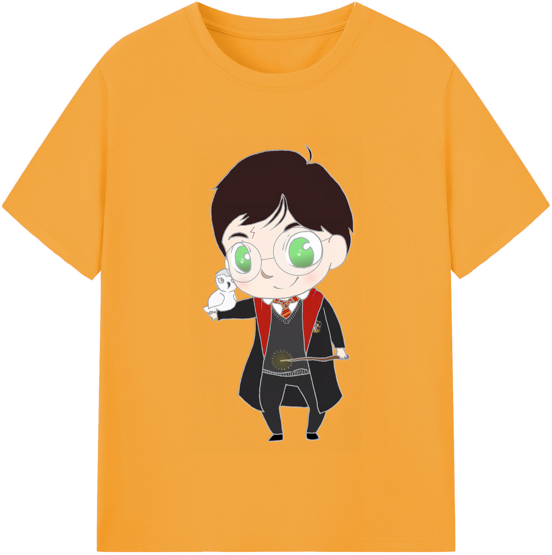 （画像用） Harry Potter ハリー・ポッターシリーズ レディースカジュアルプリントTシャツ（綿100％）
