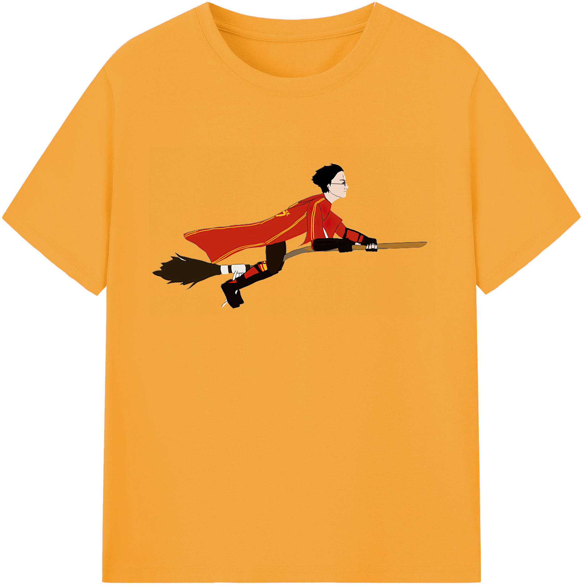 （画像用） Harry Potter ハリー・ポッターシリーズ レディースカジュアルプリントTシャツ（綿100％）