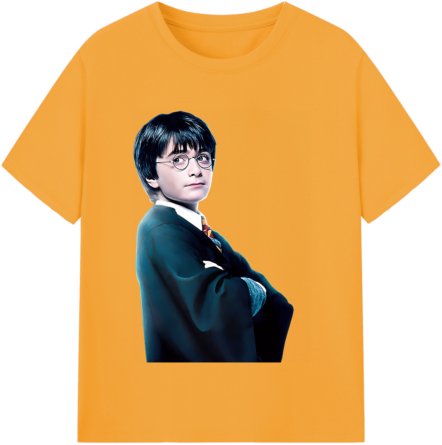 （画像用） Harry Potter ハリー・ポッターシリーズ レディースカジュアルプリントTシャツ（綿100％）