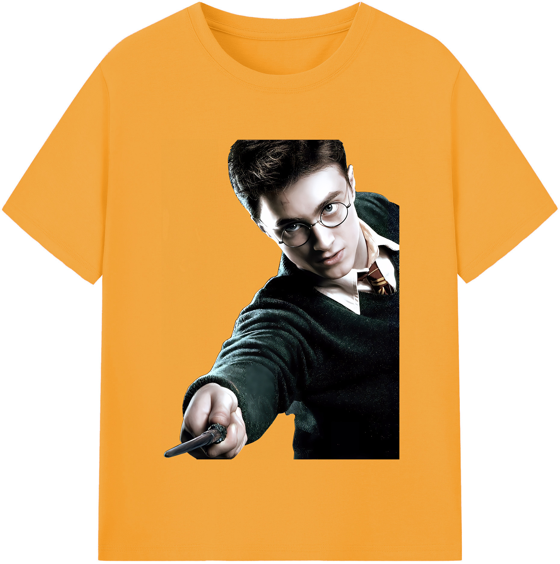 （画像用） Harry Potter ハリー・ポッターシリーズ レディースカジュアルプリントTシャツ（綿100％）