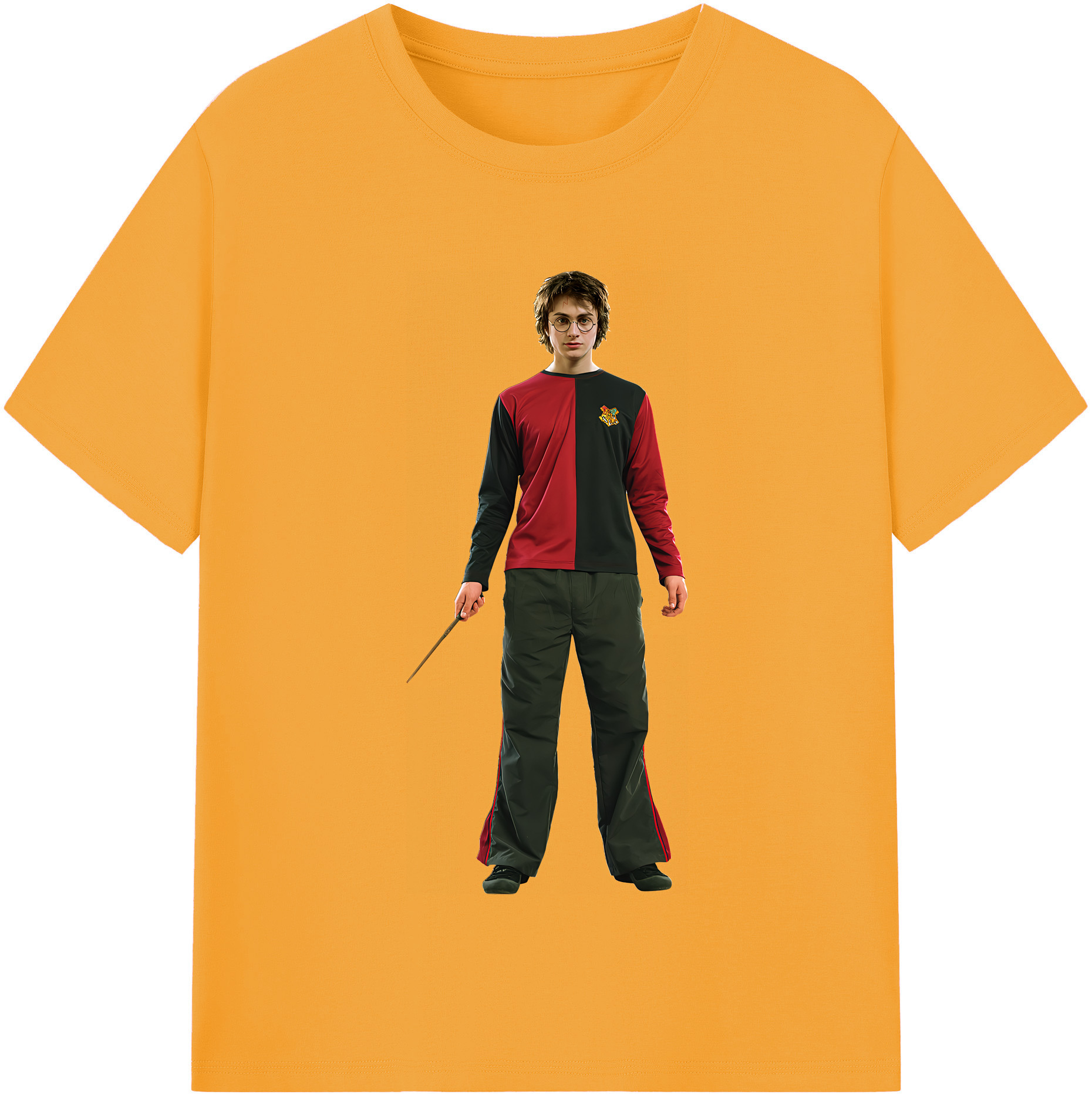 （画像用） Harry Potter ハリー・ポッターシリーズ レディースカジュアルプリントTシャツ（綿100％）