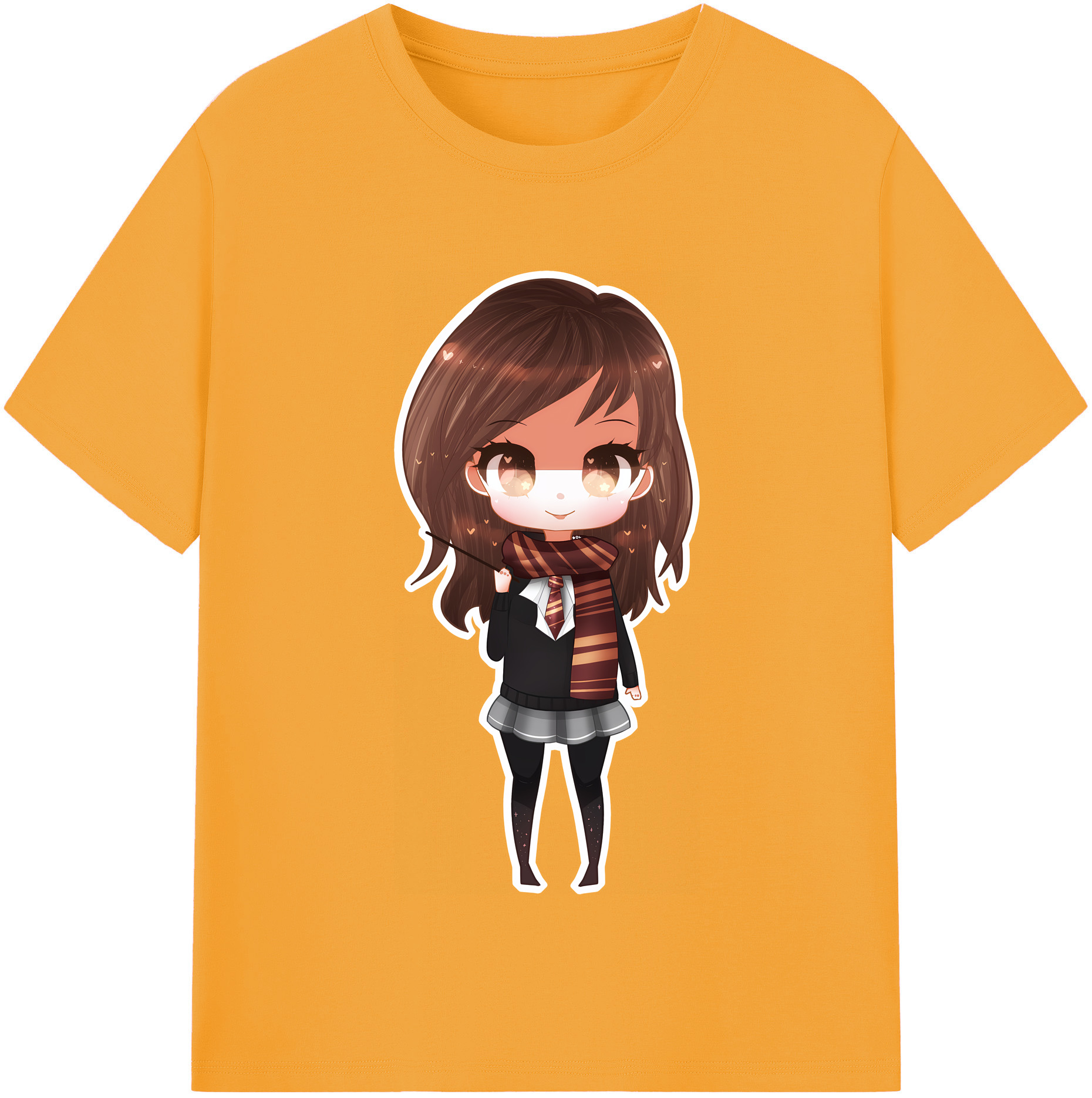 （画像用） Harry Potter ハリー・ポッターシリーズ レディースカジュアルプリントTシャツ（綿100％）