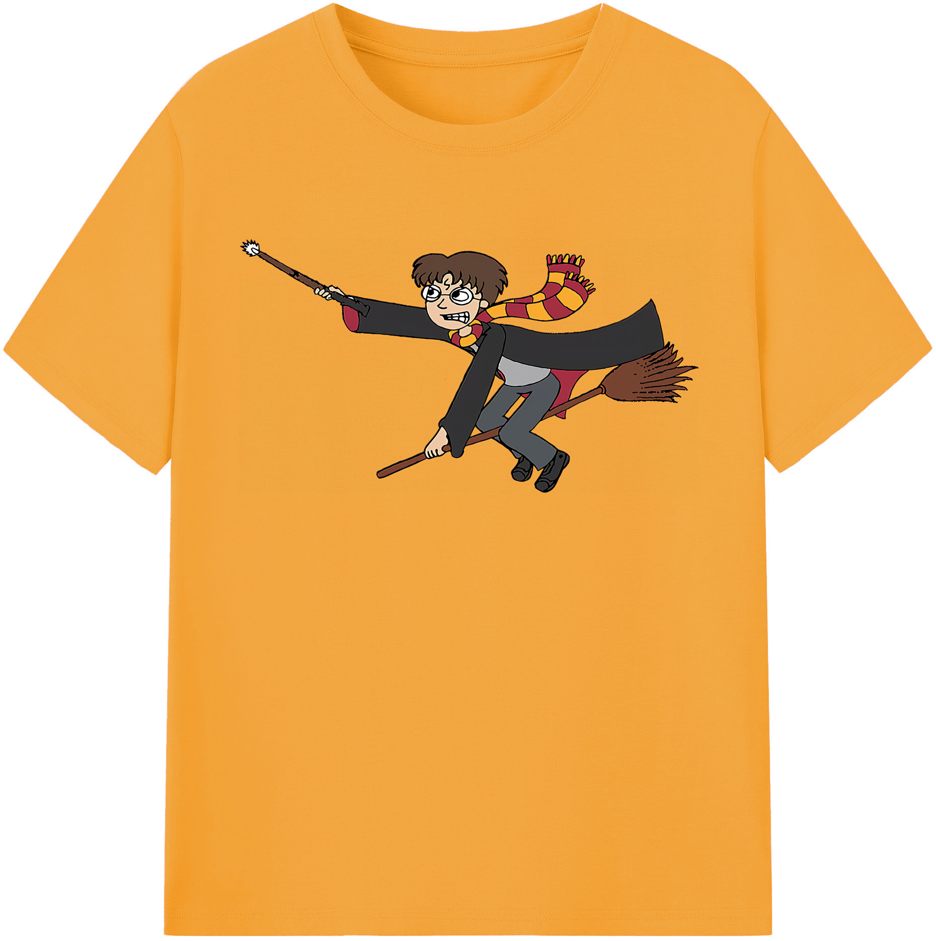 （画像用） Harry Potter ハリー・ポッターシリーズ レディースカジュアルプリントTシャツ（綿100％）