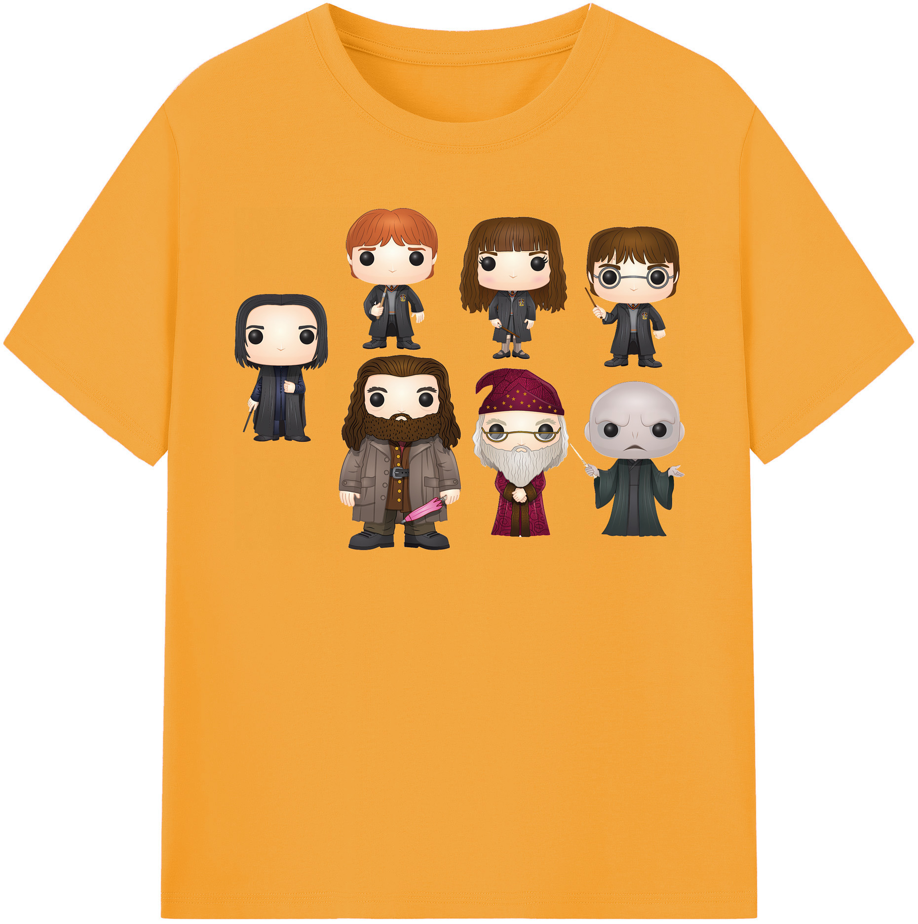 （画像用） Harry Potter ハリー・ポッターシリーズ レディースカジュアルプリントTシャツ（綿100％）