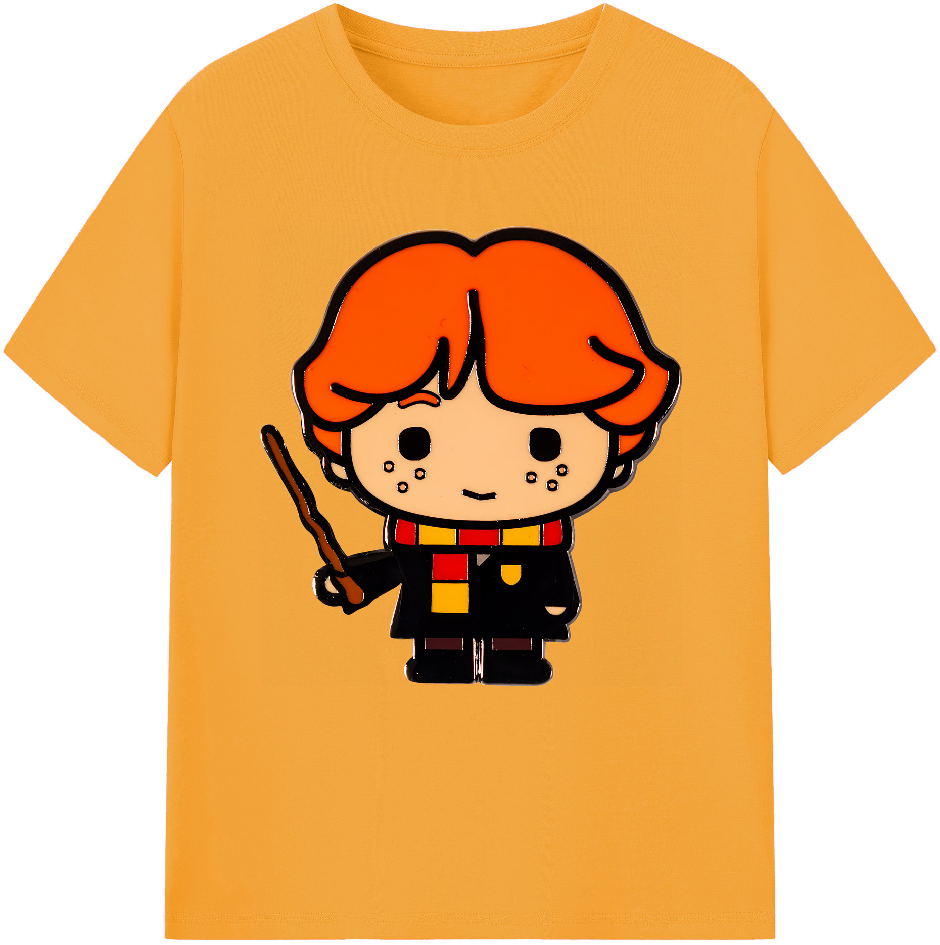 （画像用） Harry Potter ハリー・ポッターシリーズ レディースカジュアルプリントTシャツ（綿100％）