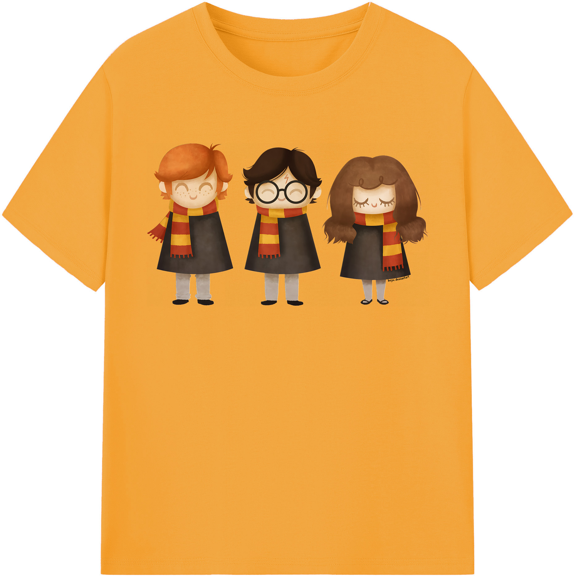 （画像用） Harry Potter ハリー・ポッターシリーズ レディースカジュアルプリントTシャツ（綿100％）