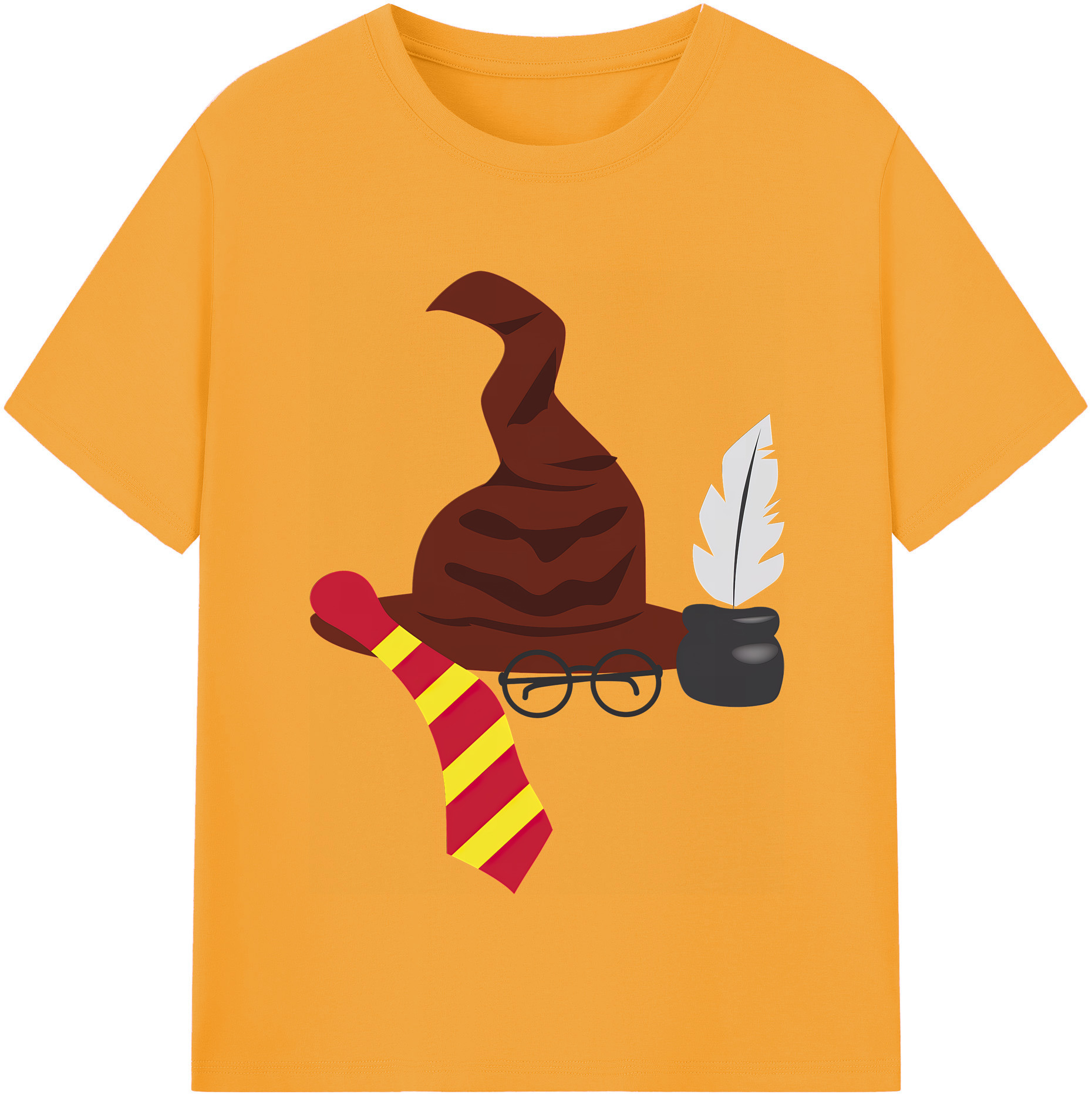 （画像用） Harry Potter ハリー・ポッターシリーズ レディースカジュアルプリントTシャツ（綿100％）