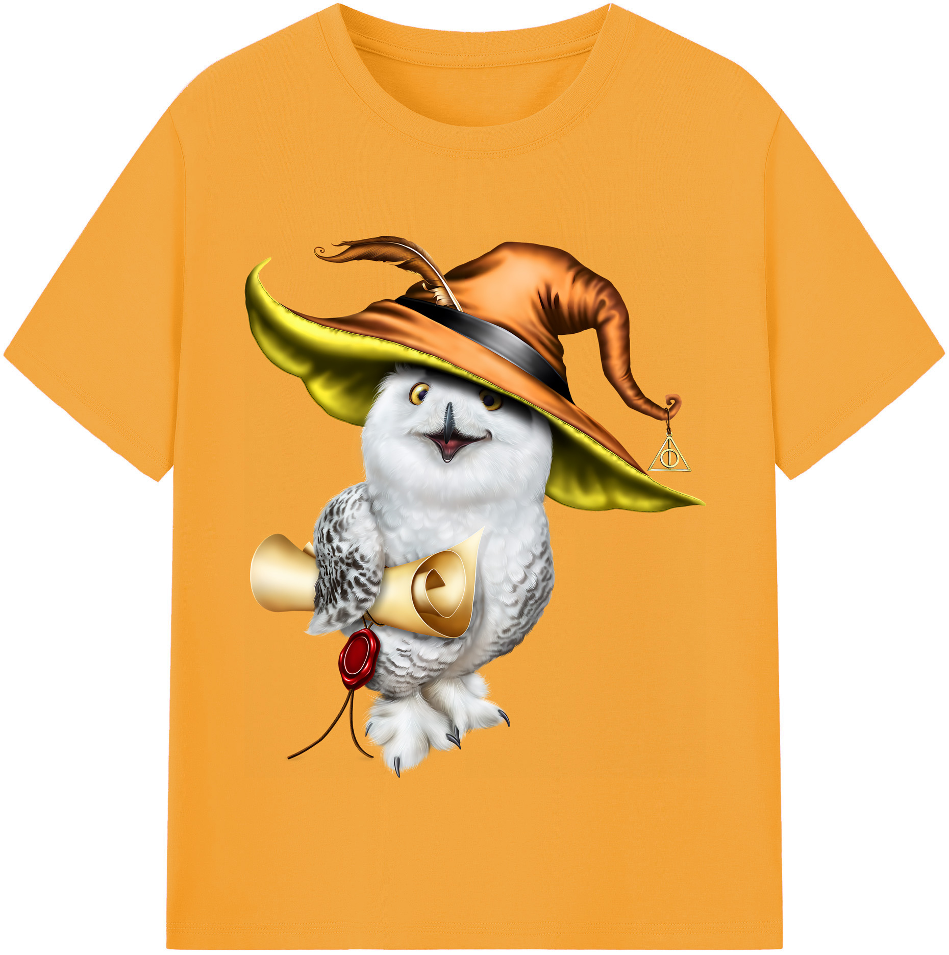 （画像用） Harry Potter ハリー・ポッターシリーズ レディースカジュアルプリントTシャツ（綿100％）