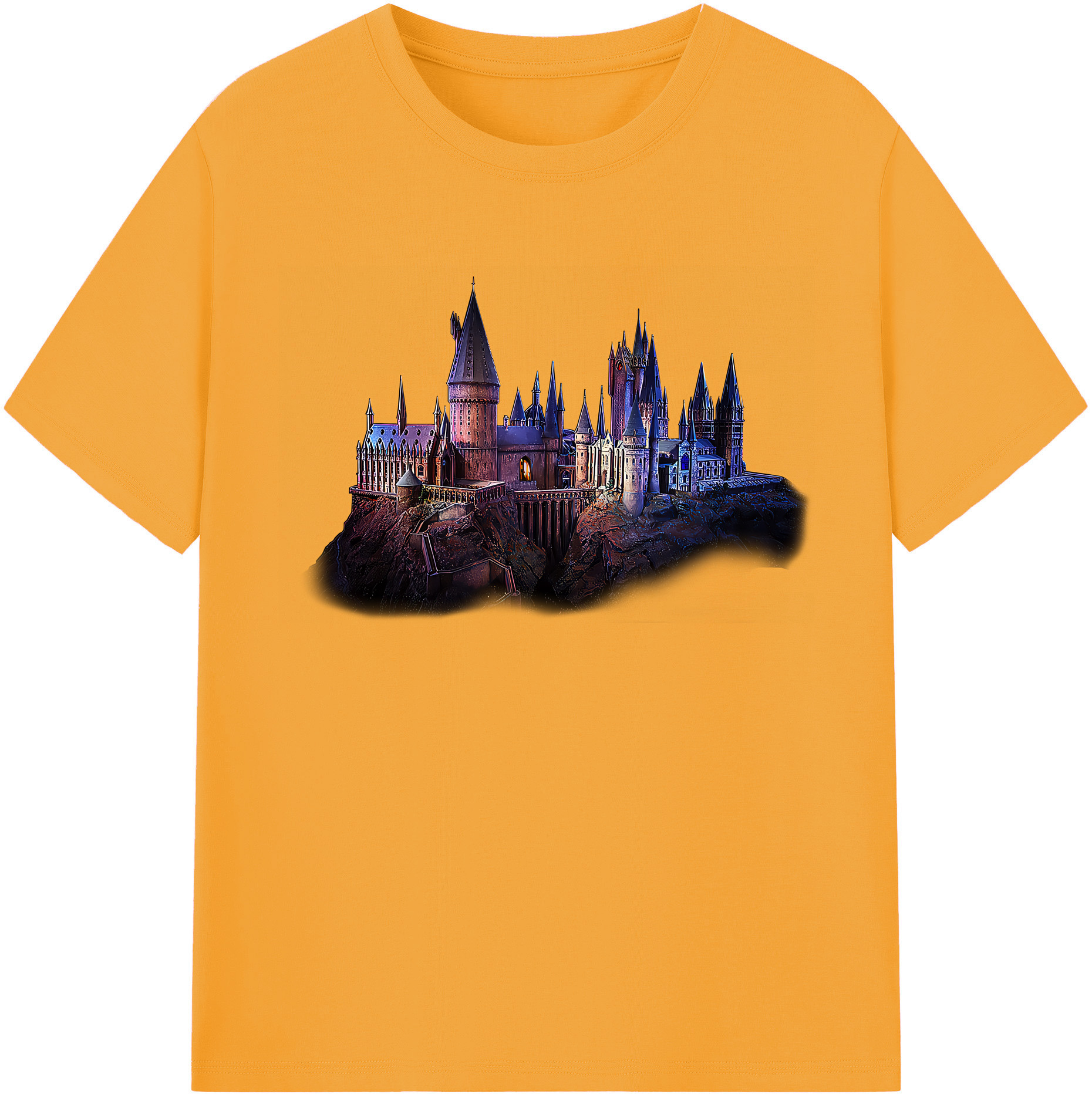 （画像用） Harry Potter ハリー・ポッターシリーズ レディースカジュアルプリントTシャツ（綿100％）