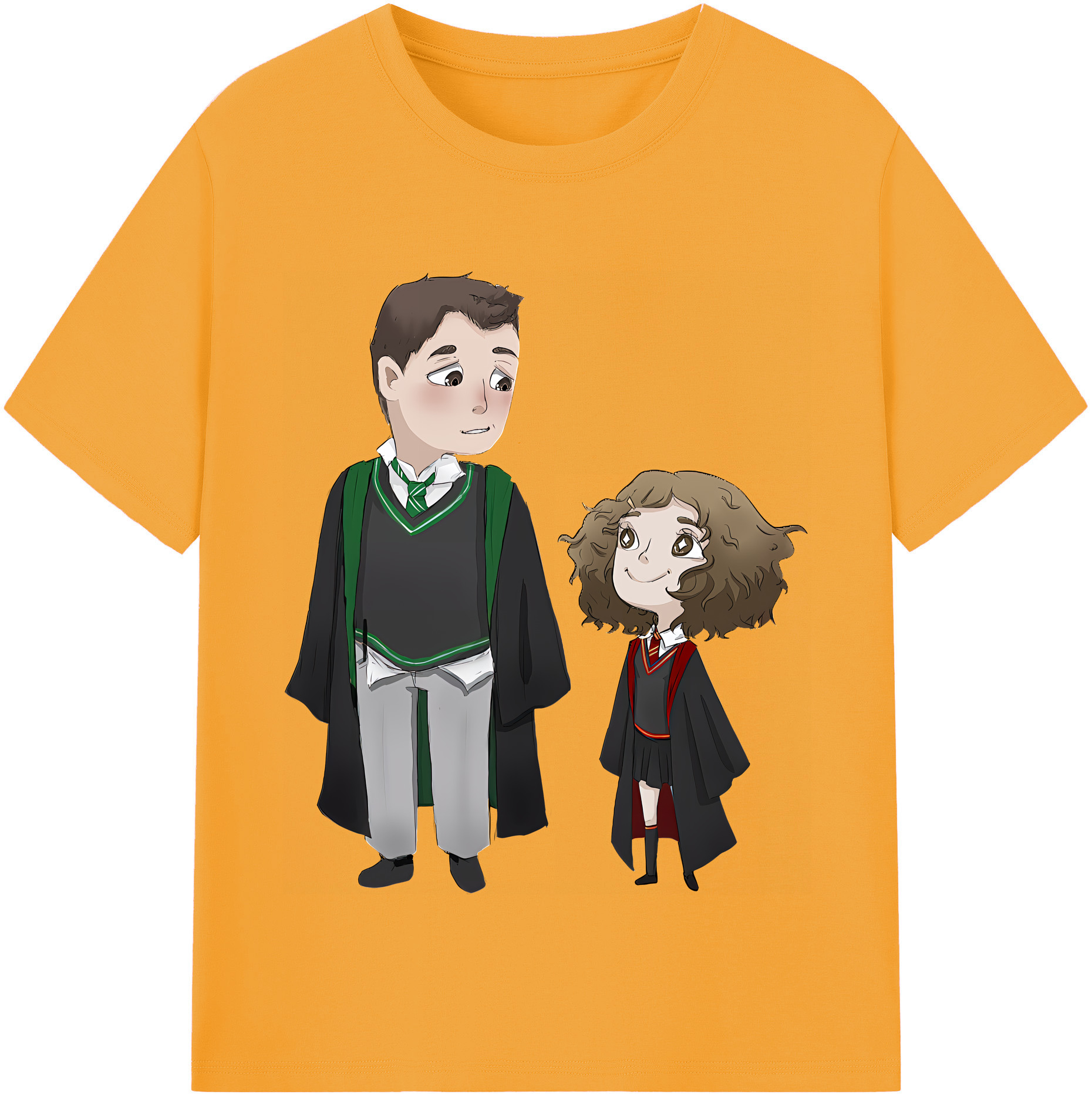 （画像用） Harry Potter ハリー・ポッターシリーズ レディースカジュアルプリントTシャツ（綿100％）
