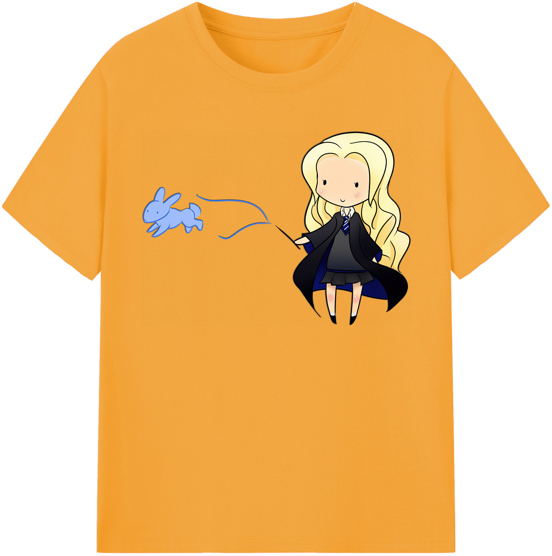 （画像用） Harry Potter ハリー・ポッターシリーズ レディースカジュアルプリントTシャツ（綿100％）
