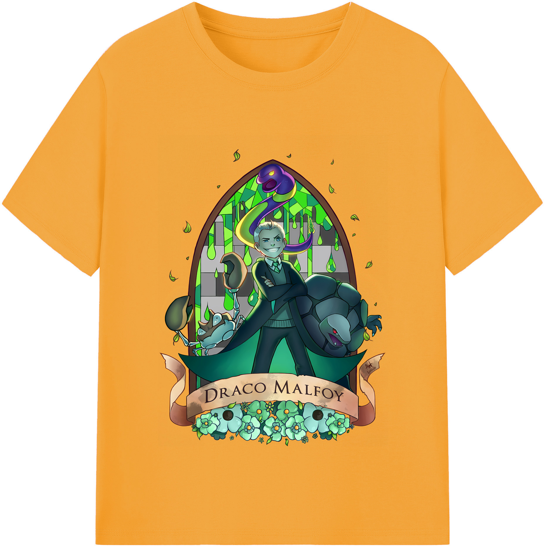 （画像用） Harry Potter ハリー・ポッターシリーズ レディースカジュアルプリントTシャツ（綿100％）