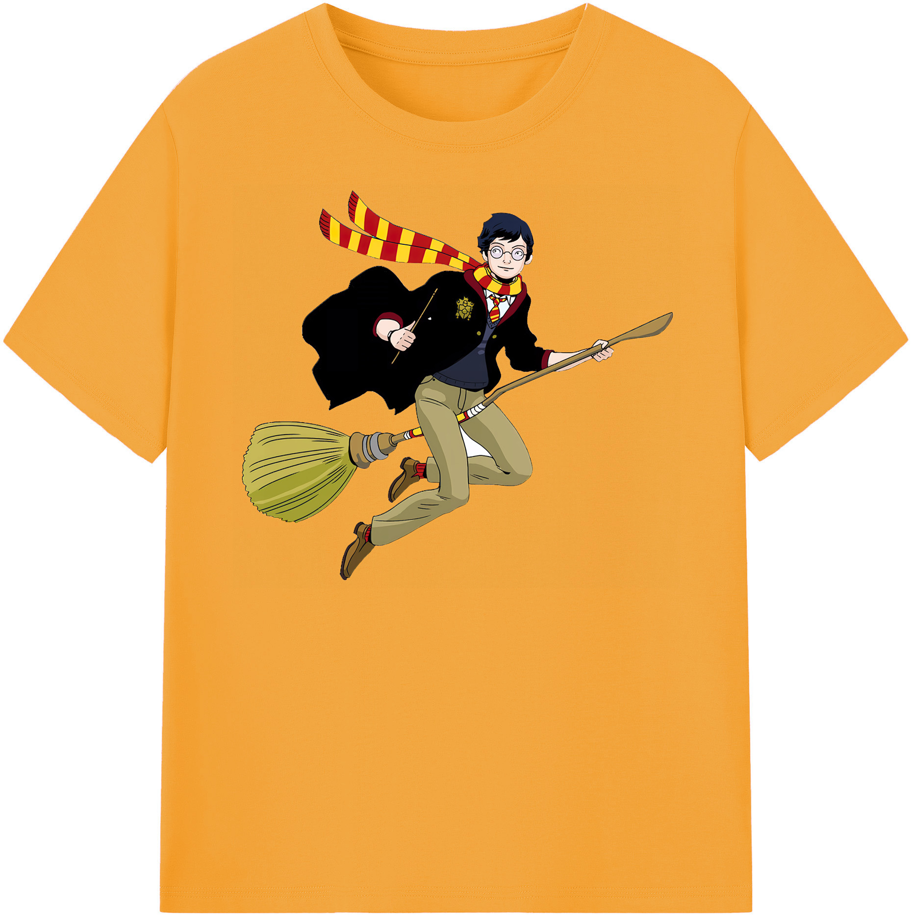 （画像用） Harry Potter ハリー・ポッターシリーズ レディースカジュアルプリントTシャツ（綿100％）