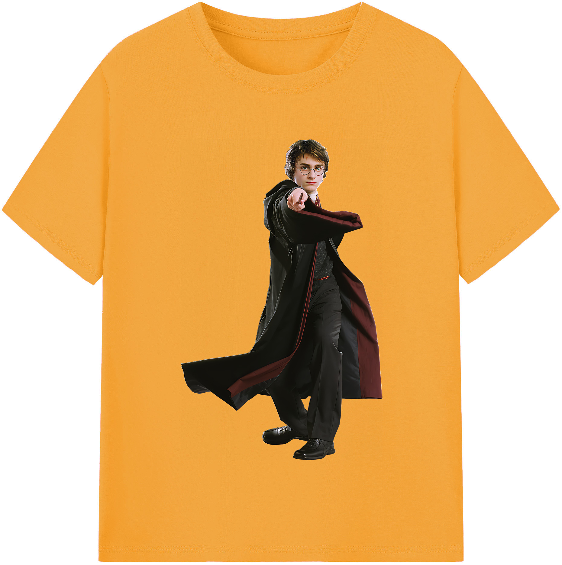 （画像用） Harry Potter ハリー・ポッターシリーズ レディースカジュアルプリントTシャツ（綿100％）