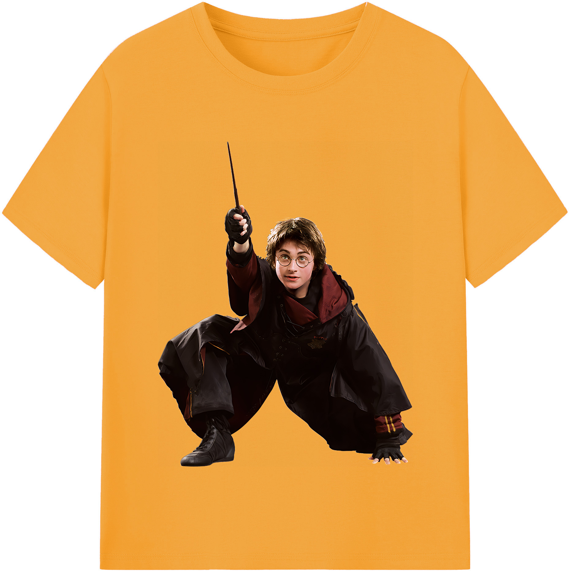（画像用） Harry Potter ハリー・ポッターシリーズ レディースカジュアルプリントTシャツ（綿100％）