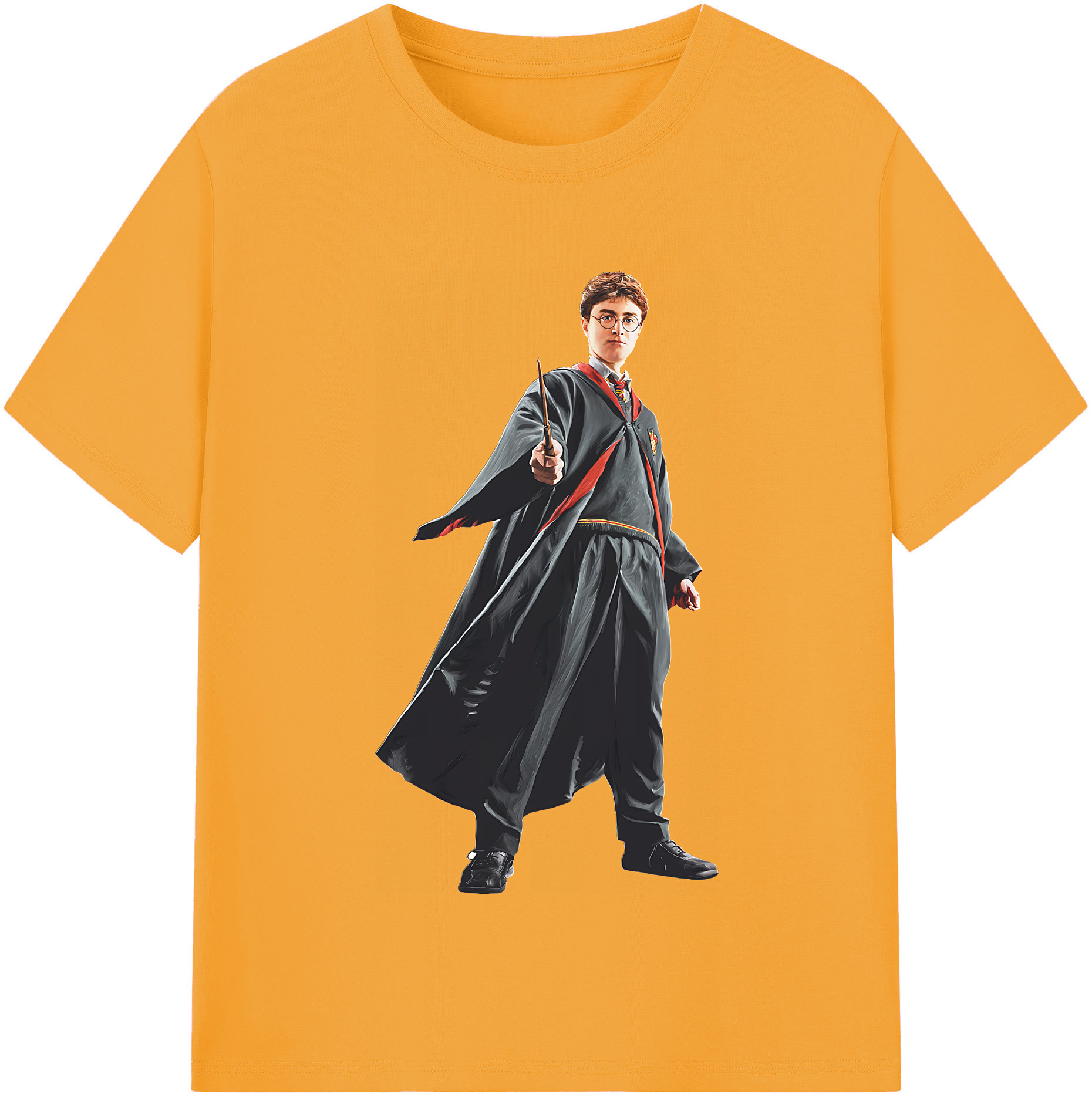 （画像用） Harry Potter ハリー・ポッターシリーズ レディースカジュアルプリントTシャツ（綿100％）